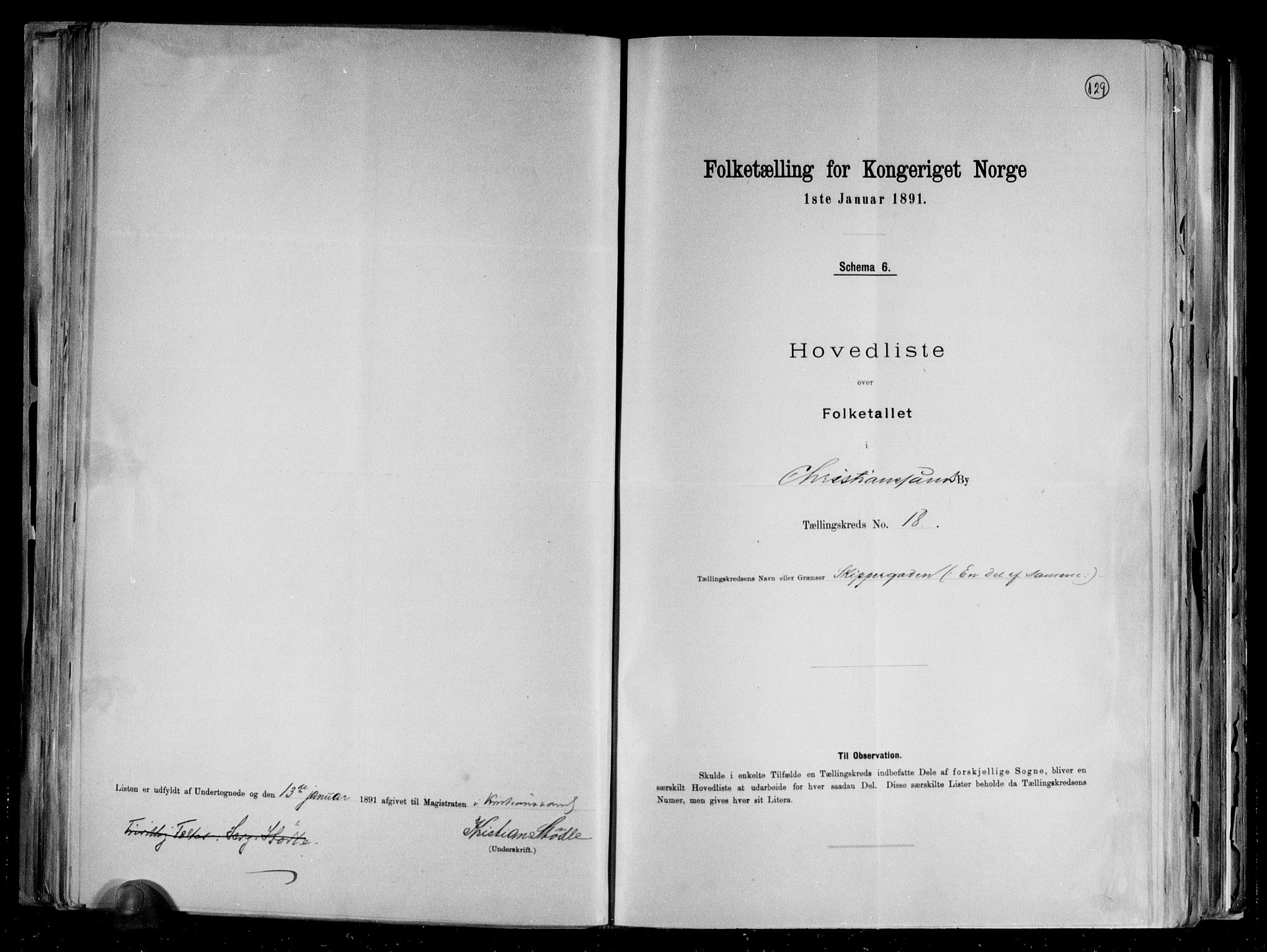 RA, Folketelling 1891 for 1001 Kristiansand kjøpstad, 1891, s. 39
