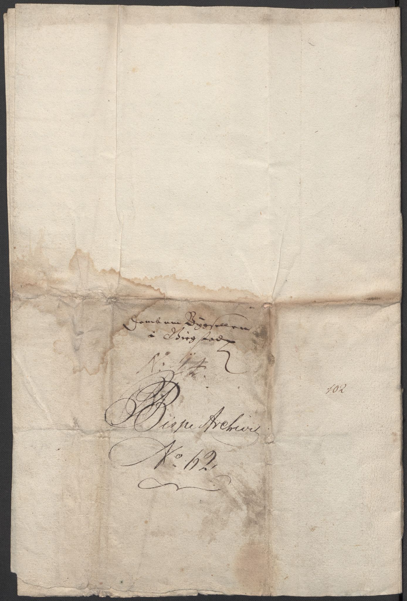 Riksarkivets diplomsamling, AV/RA-EA-5965/F15/L0023: Prestearkiv - Vestfold, 1582-1820, s. 183