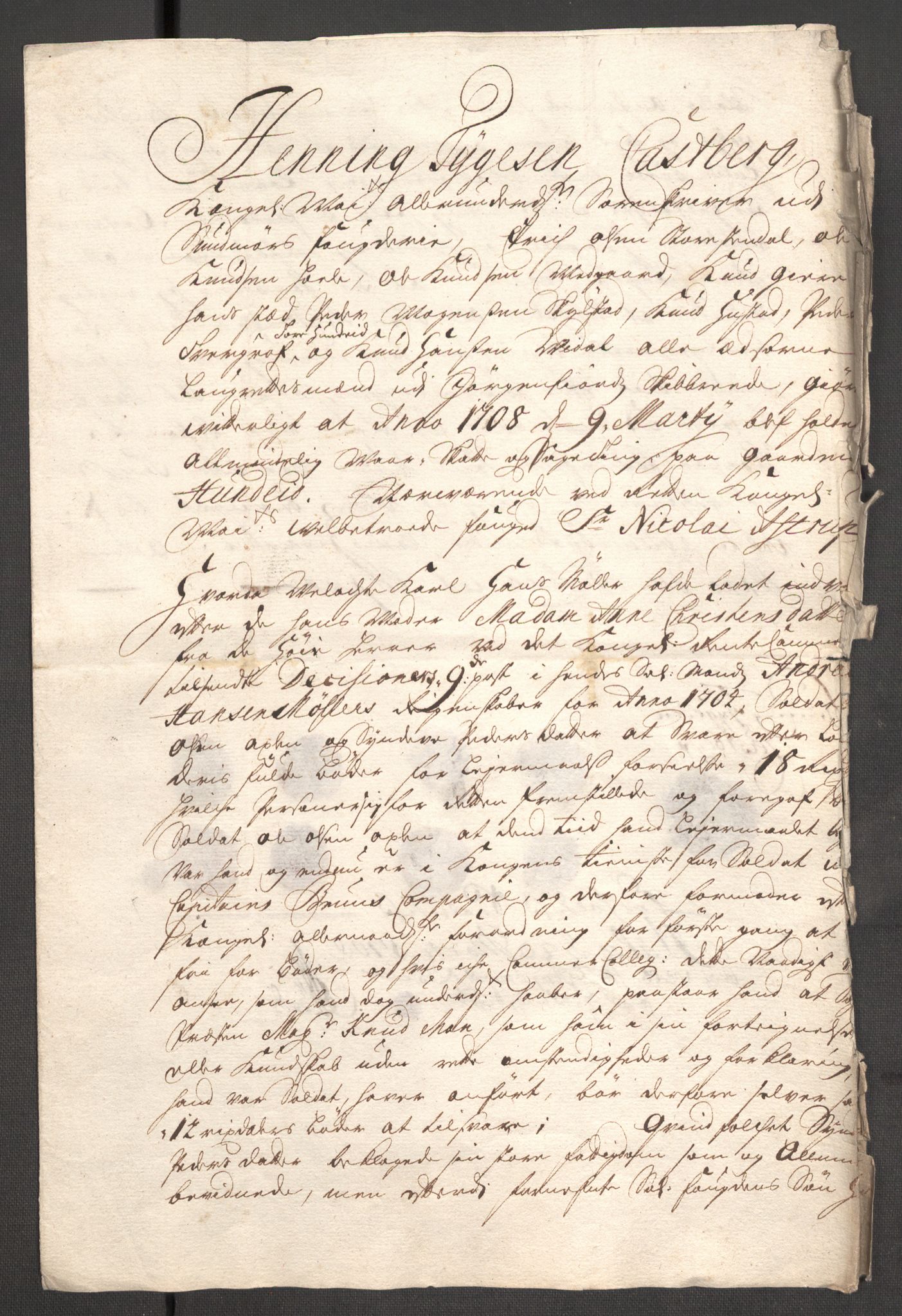 Rentekammeret inntil 1814, Reviderte regnskaper, Fogderegnskap, AV/RA-EA-4092/R54/L3560: Fogderegnskap Sunnmøre, 1704-1705, s. 257