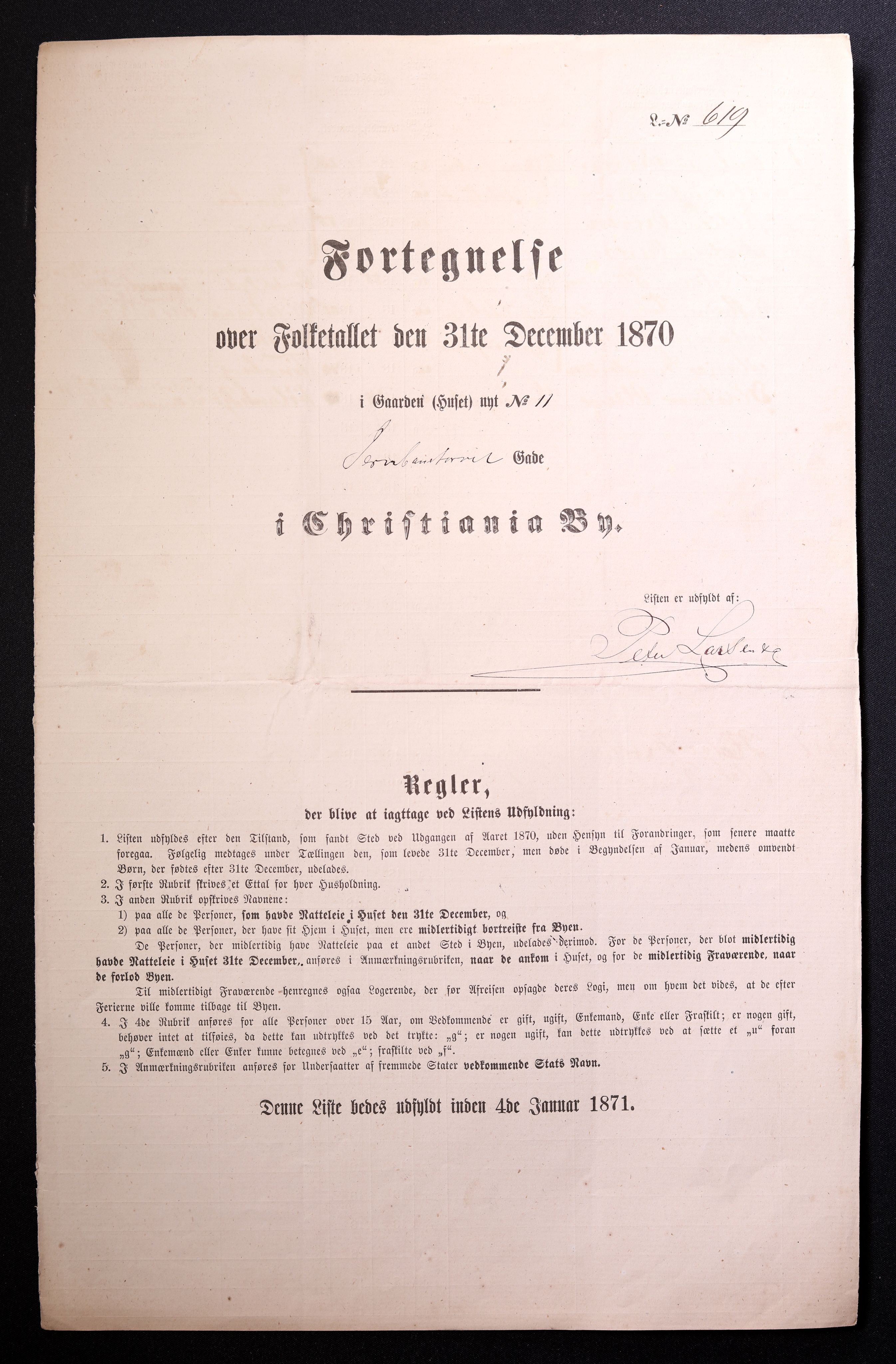 RA, Folketelling 1870 for 0301 Kristiania kjøpstad, 1870, s. 1368