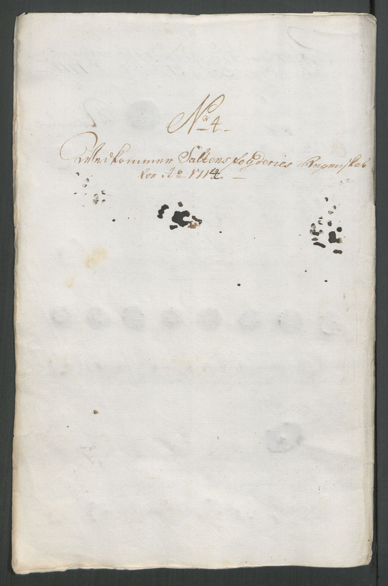 Rentekammeret inntil 1814, Reviderte regnskaper, Fogderegnskap, RA/EA-4092/R66/L4584: Fogderegnskap Salten, 1714, s. 86