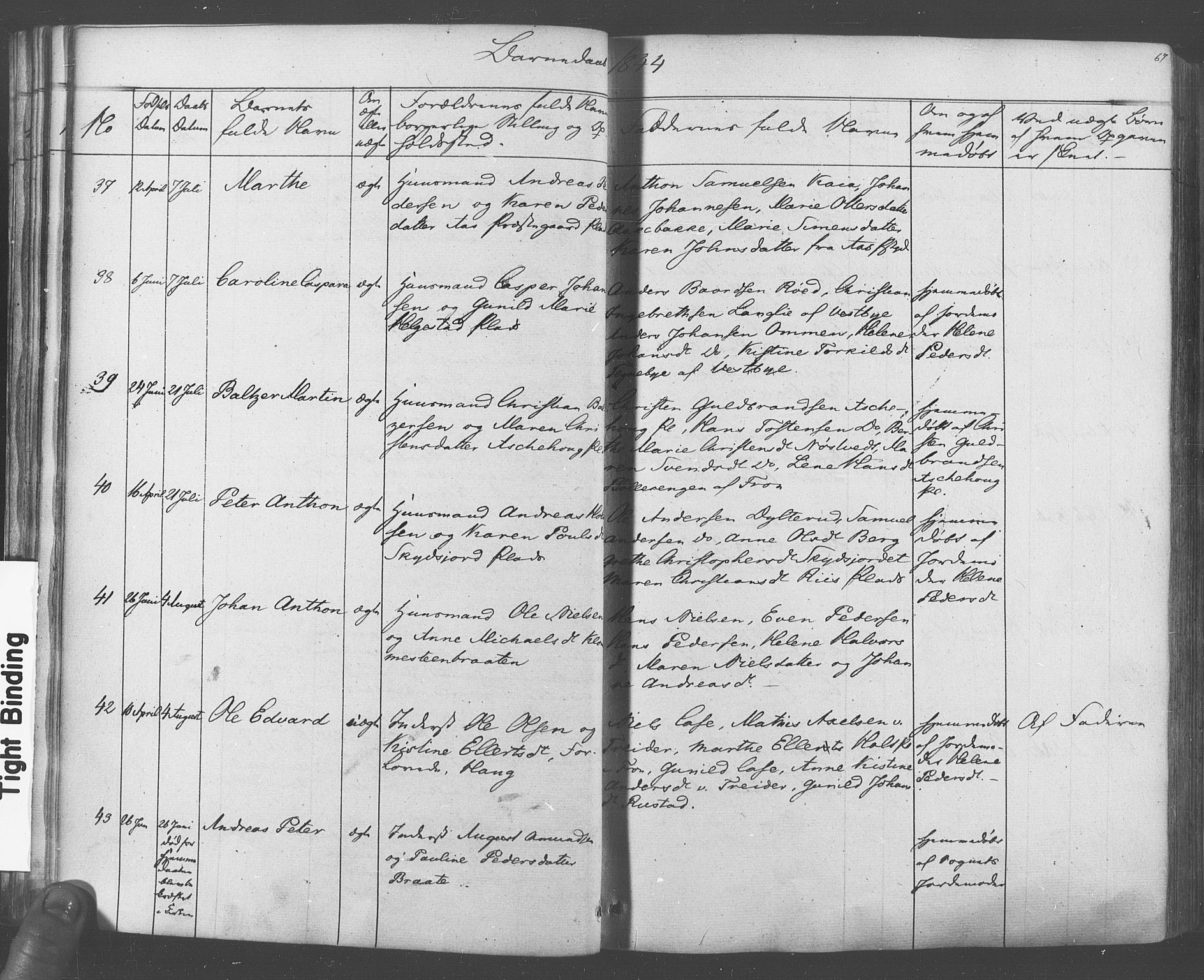 Ås prestekontor Kirkebøker, AV/SAO-A-10894/F/Fa/L0006: Ministerialbok nr. I 6, 1841-1853, s. 66-67