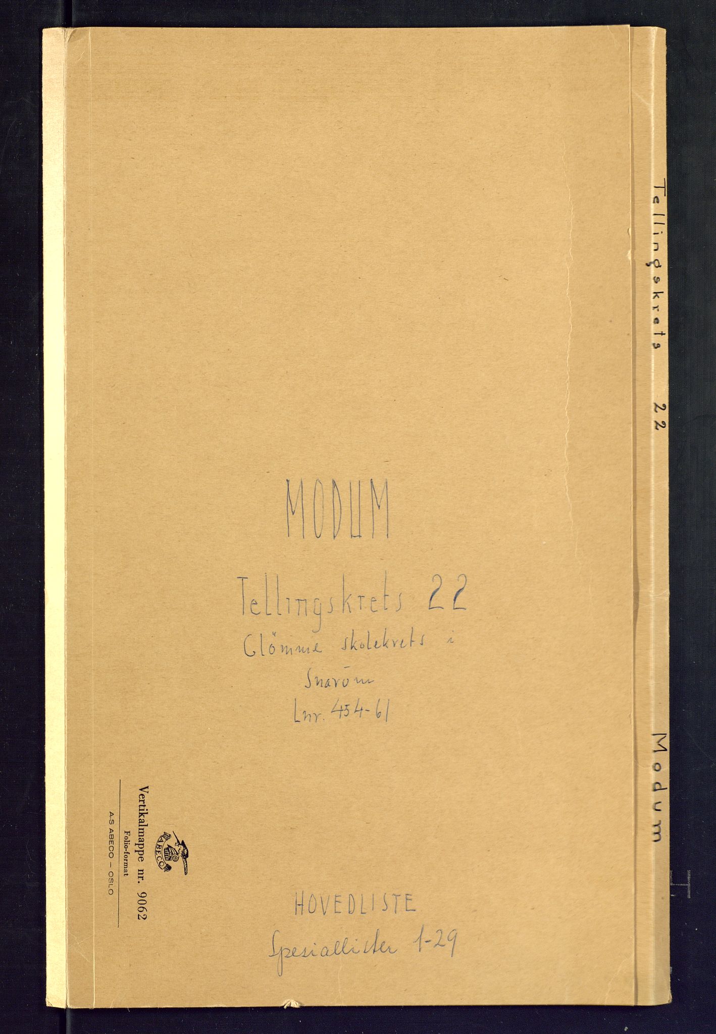 SAKO, Folketelling 1875 for 0623P Modum prestegjeld, 1875, s. 85