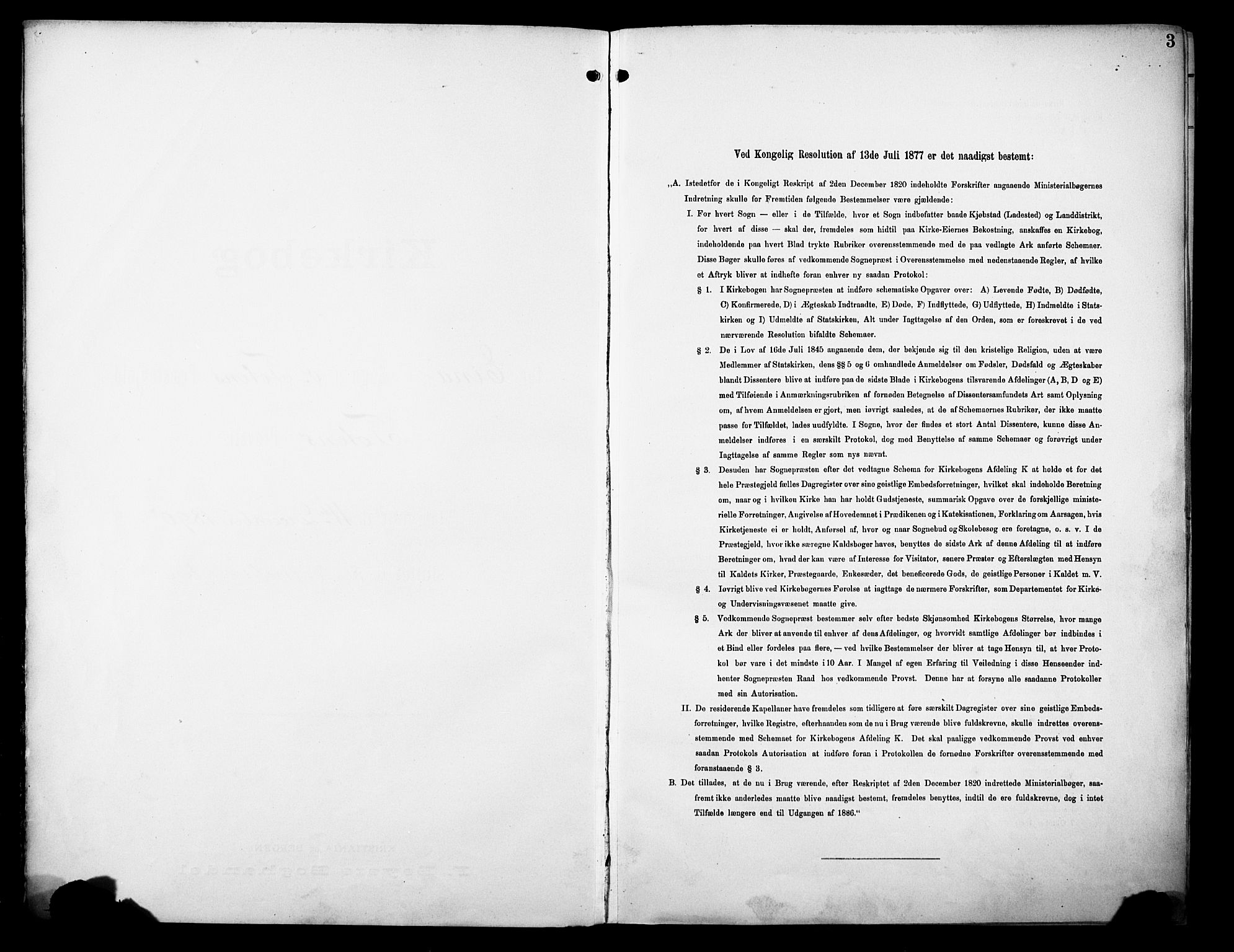 Vestre Toten prestekontor, SAH/PREST-108/H/Ha/Haa/L0012: Ministerialbok nr. 12, 1890-1906, s. 3
