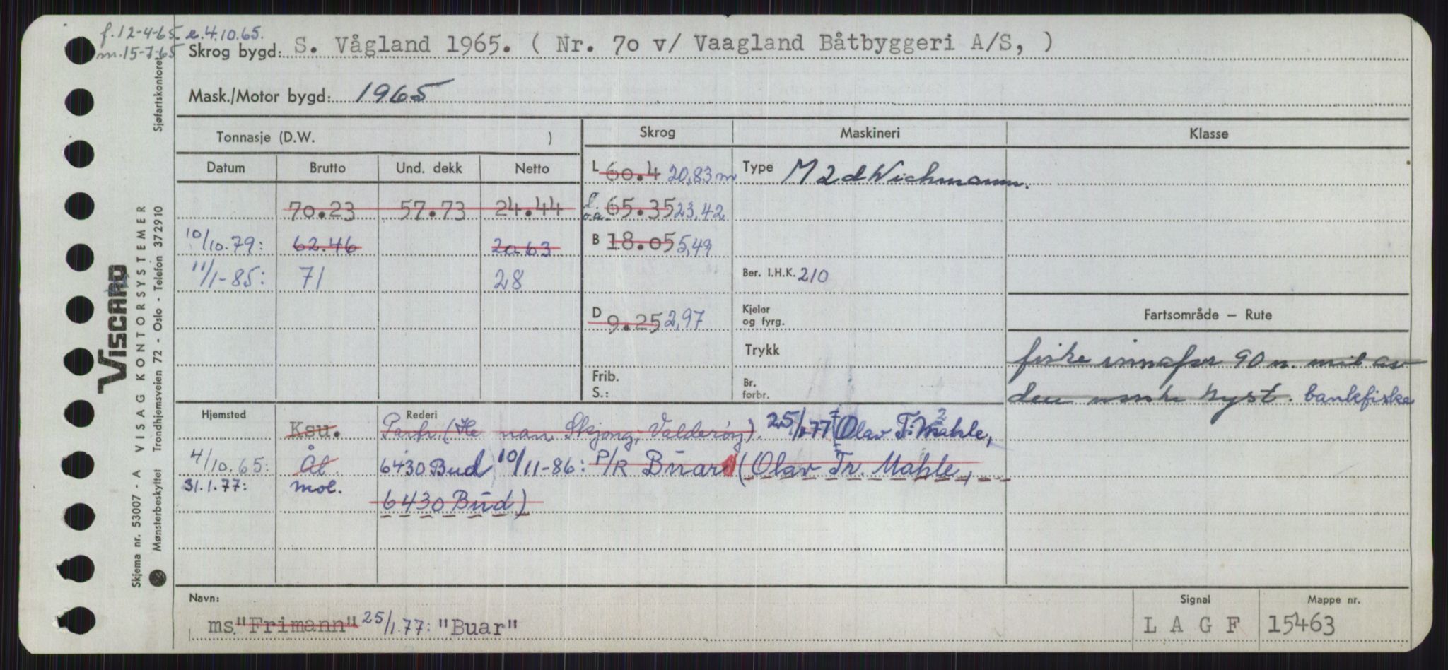 Sjøfartsdirektoratet med forløpere, Skipsmålingen, AV/RA-S-1627/H/Ha/L0001/0002: Fartøy, A-Eig / Fartøy Bjør-Eig, s. 383