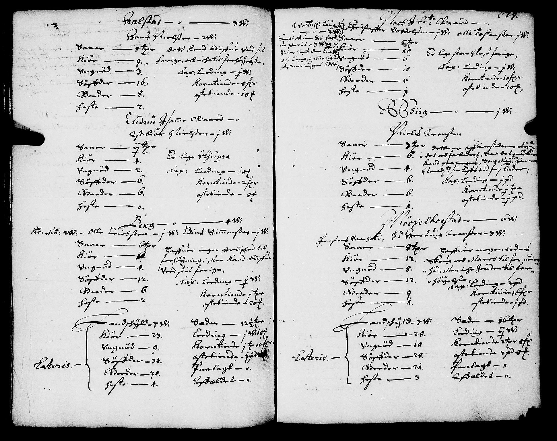 Rentekammeret inntil 1814, Realistisk ordnet avdeling, AV/RA-EA-4070/N/Nb/Nba/L0058: Salten fogderi, 1666-1667, s. 78b-79a