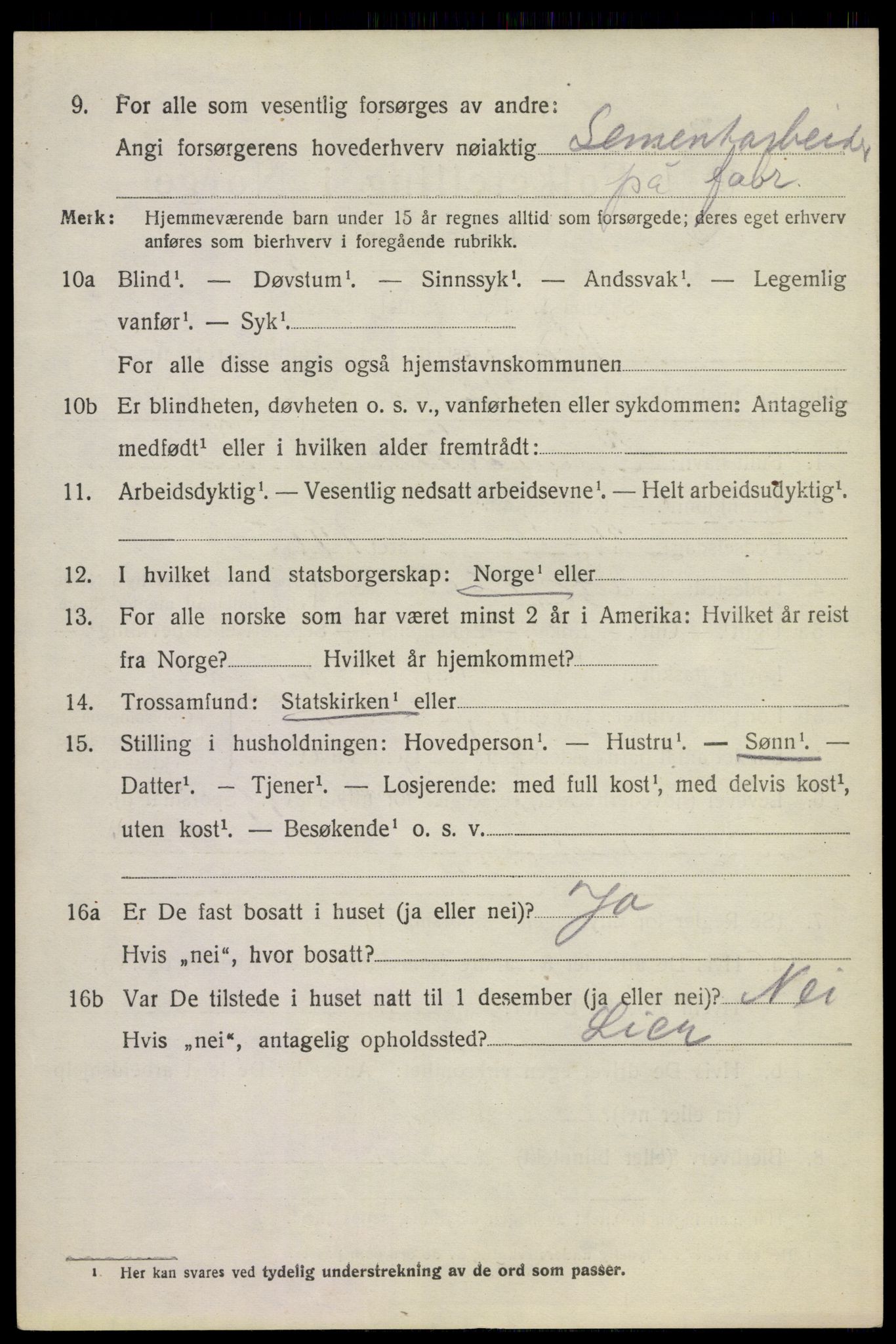 SAKO, Folketelling 1920 for 0627 Røyken herred, 1920, s. 6937