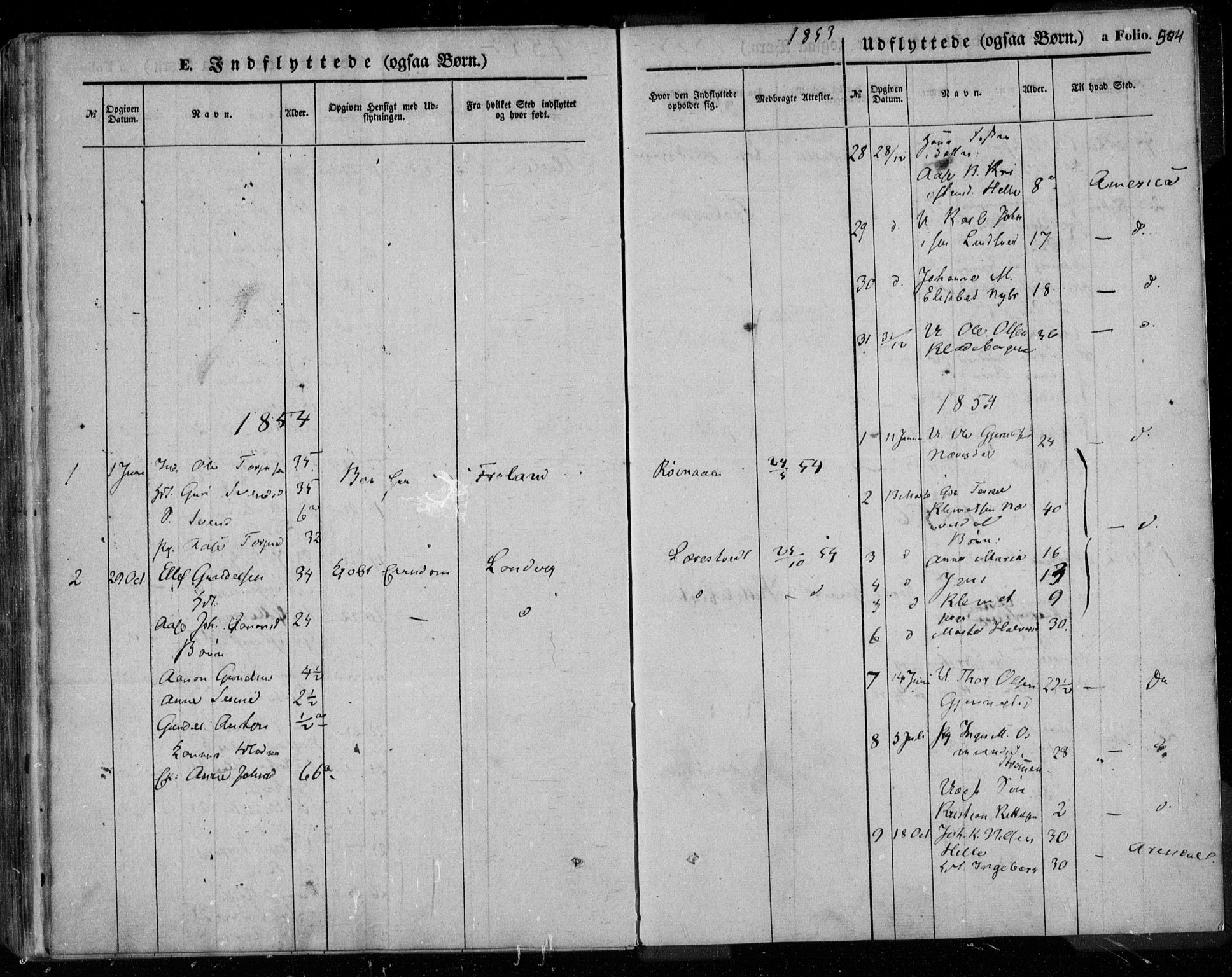 Øyestad sokneprestkontor, AV/SAK-1111-0049/F/Fa/L0014: Ministerialbok nr. A 14, 1843-1856, s. 504