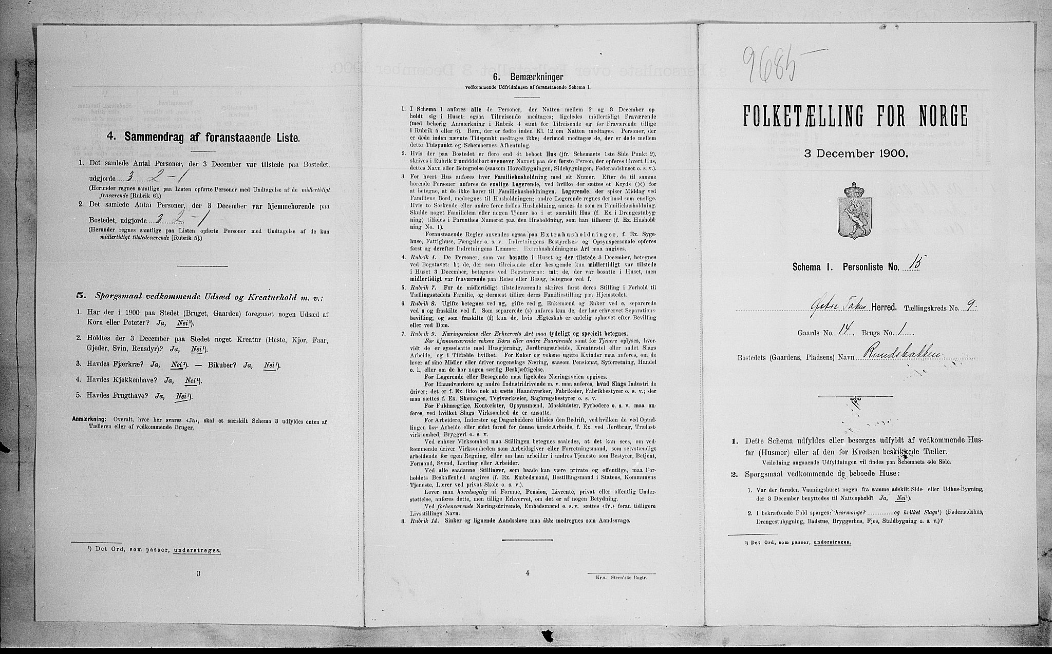 SAH, Folketelling 1900 for 0528 Østre Toten herred, 1900, s. 2524