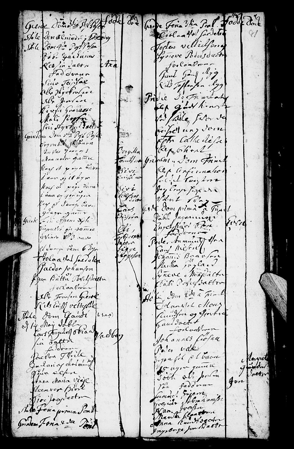 Etne sokneprestembete, SAB/A-75001/H/Haa: Ministerialbok nr. A 2, 1725-1755, s. 81