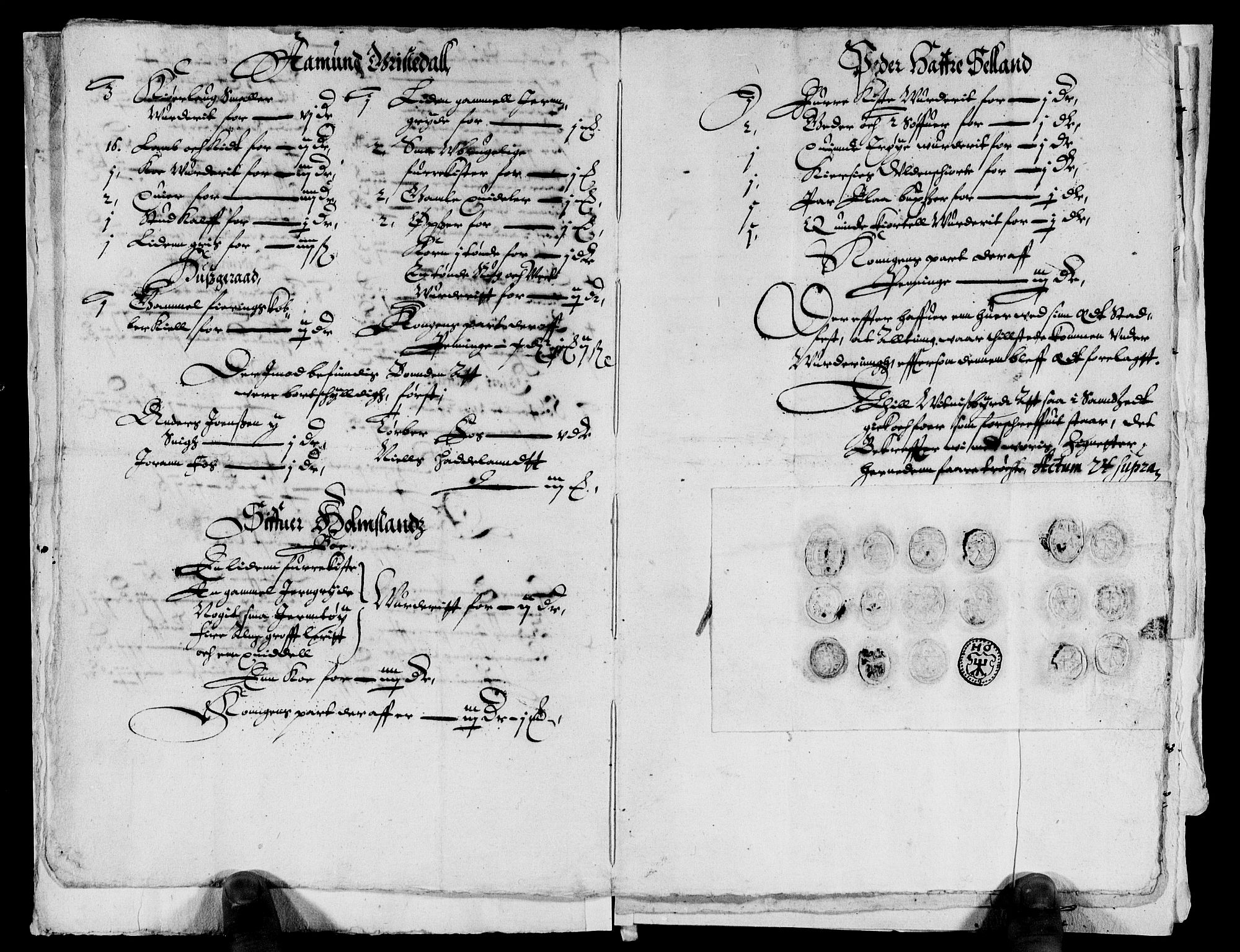 Rentekammeret inntil 1814, Reviderte regnskaper, Lensregnskaper, RA/EA-5023/R/Rb/Rbr/L0006: Lista len, 1605-1621