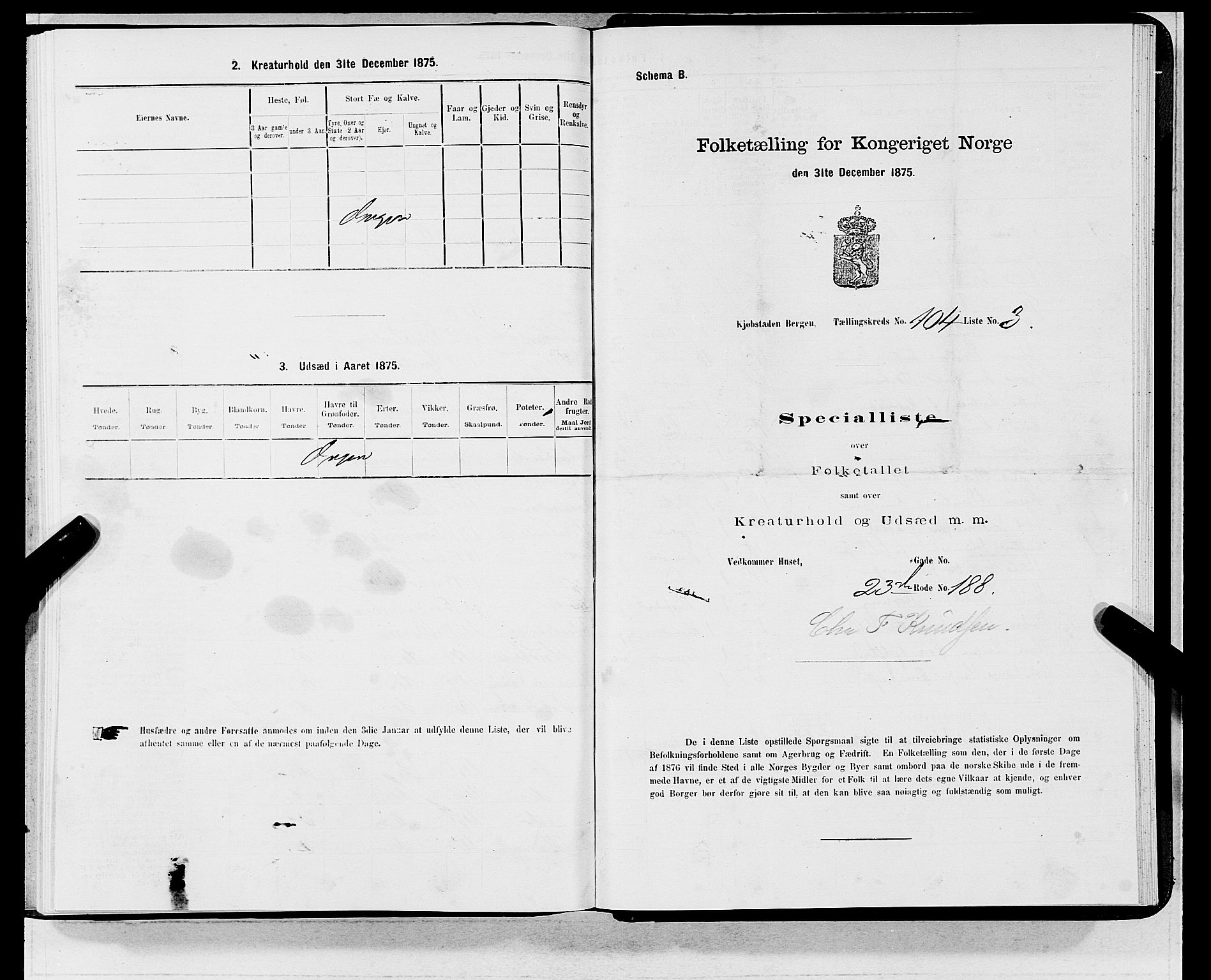 SAB, Folketelling 1875 for 1301 Bergen kjøpstad, 1875, s. 5639