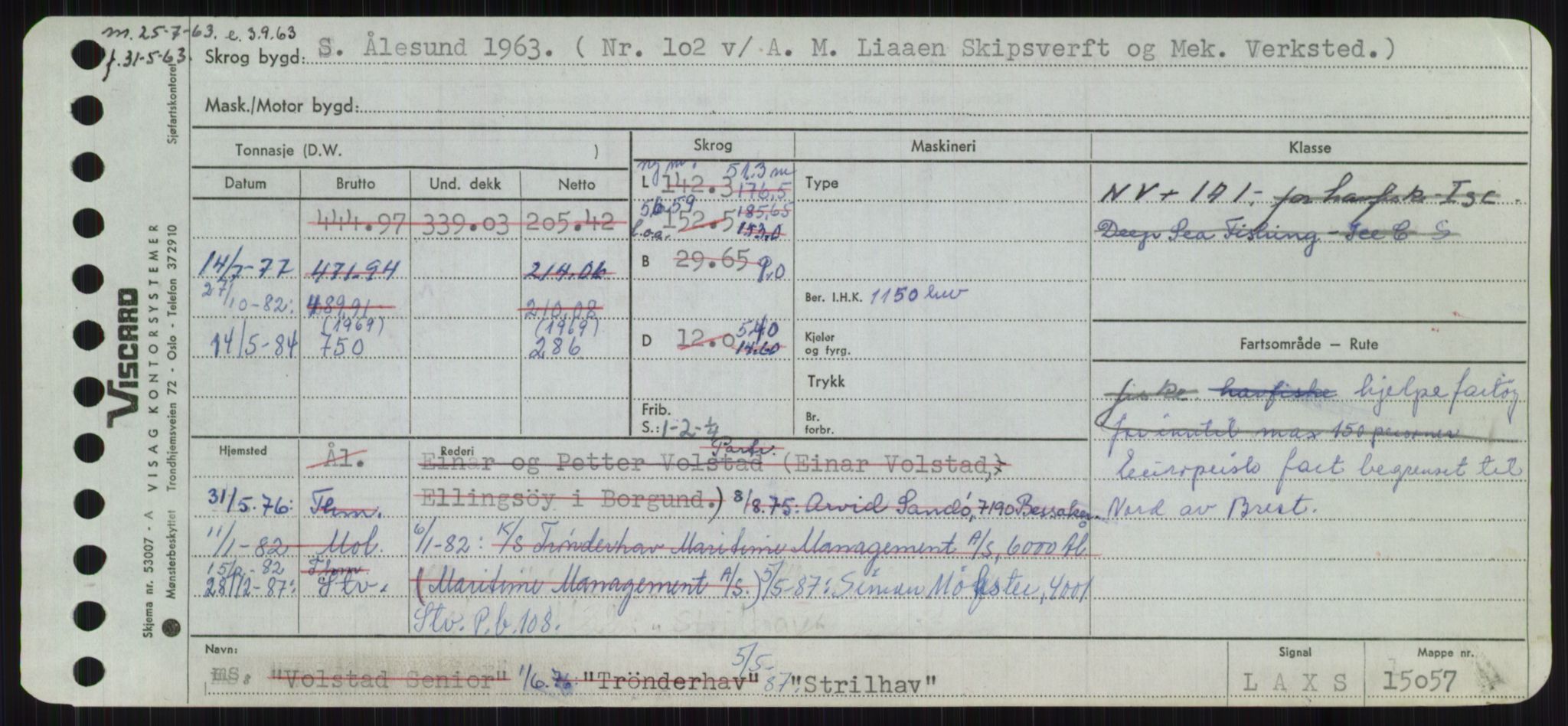 Sjøfartsdirektoratet med forløpere, Skipsmålingen, AV/RA-S-1627/H/Ha/L0005/0002: Fartøy, S-Sven / Fartøy, Skjo-Sven, s. 653