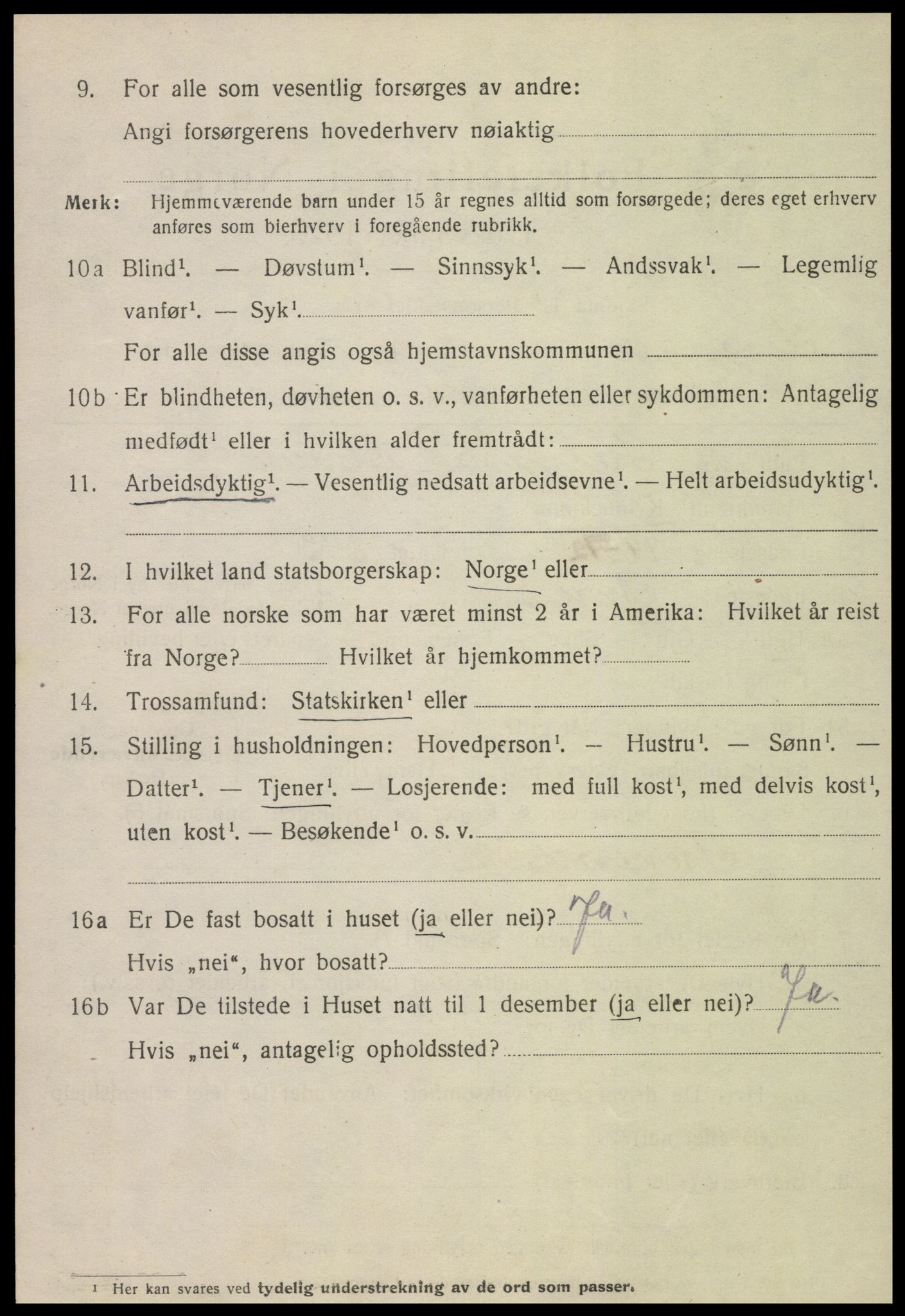 SAT, Folketelling 1920 for 1701 Levanger kjøpstad, 1920, s. 2813