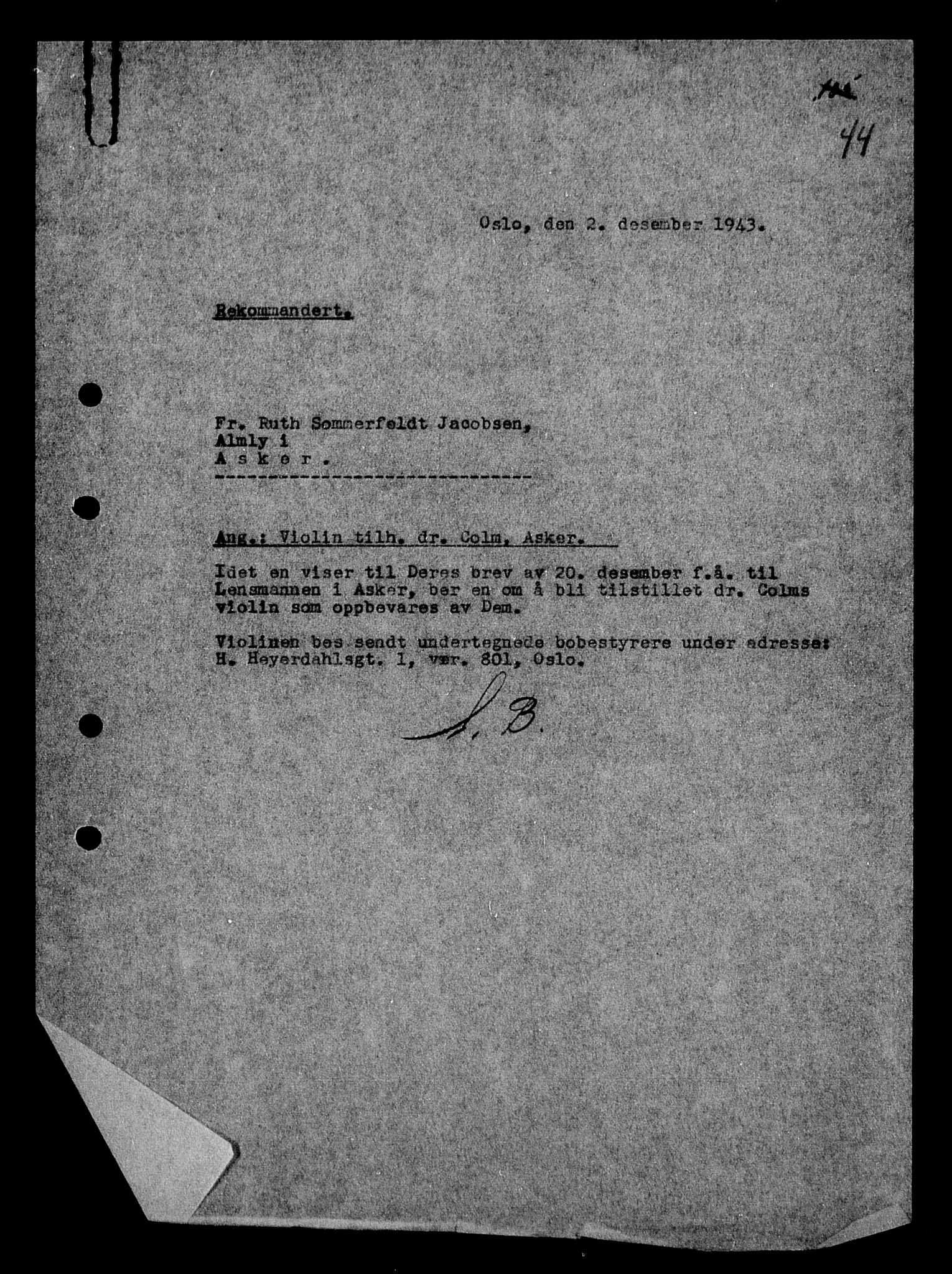 Justisdepartementet, Tilbakeføringskontoret for inndratte formuer, AV/RA-S-1564/H/Hc/Hcc/L0928: --, 1945-1947, s. 504