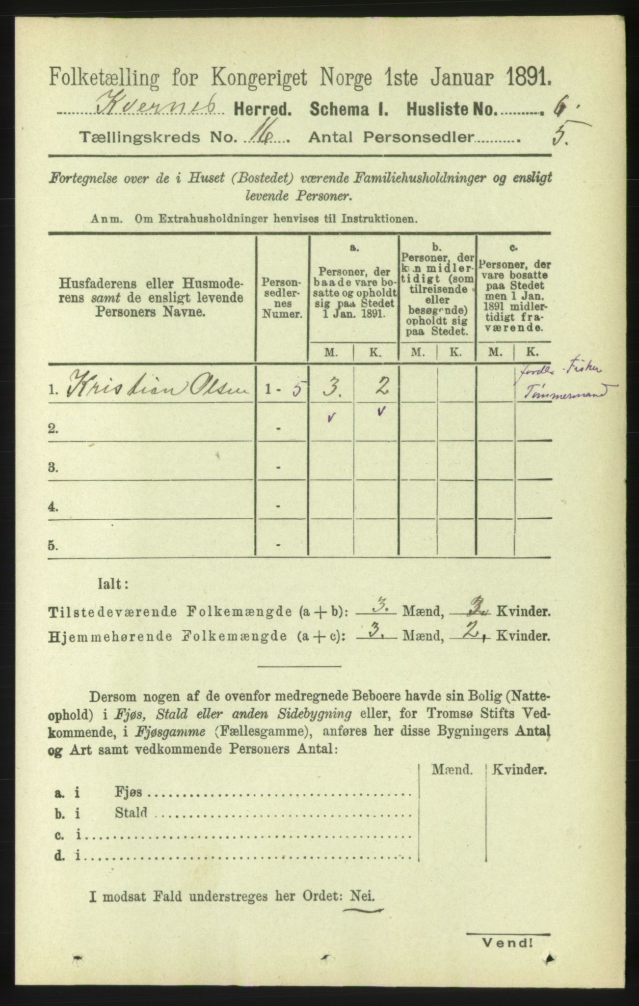 RA, Folketelling 1891 for 1553 Kvernes herred, 1891, s. 6361