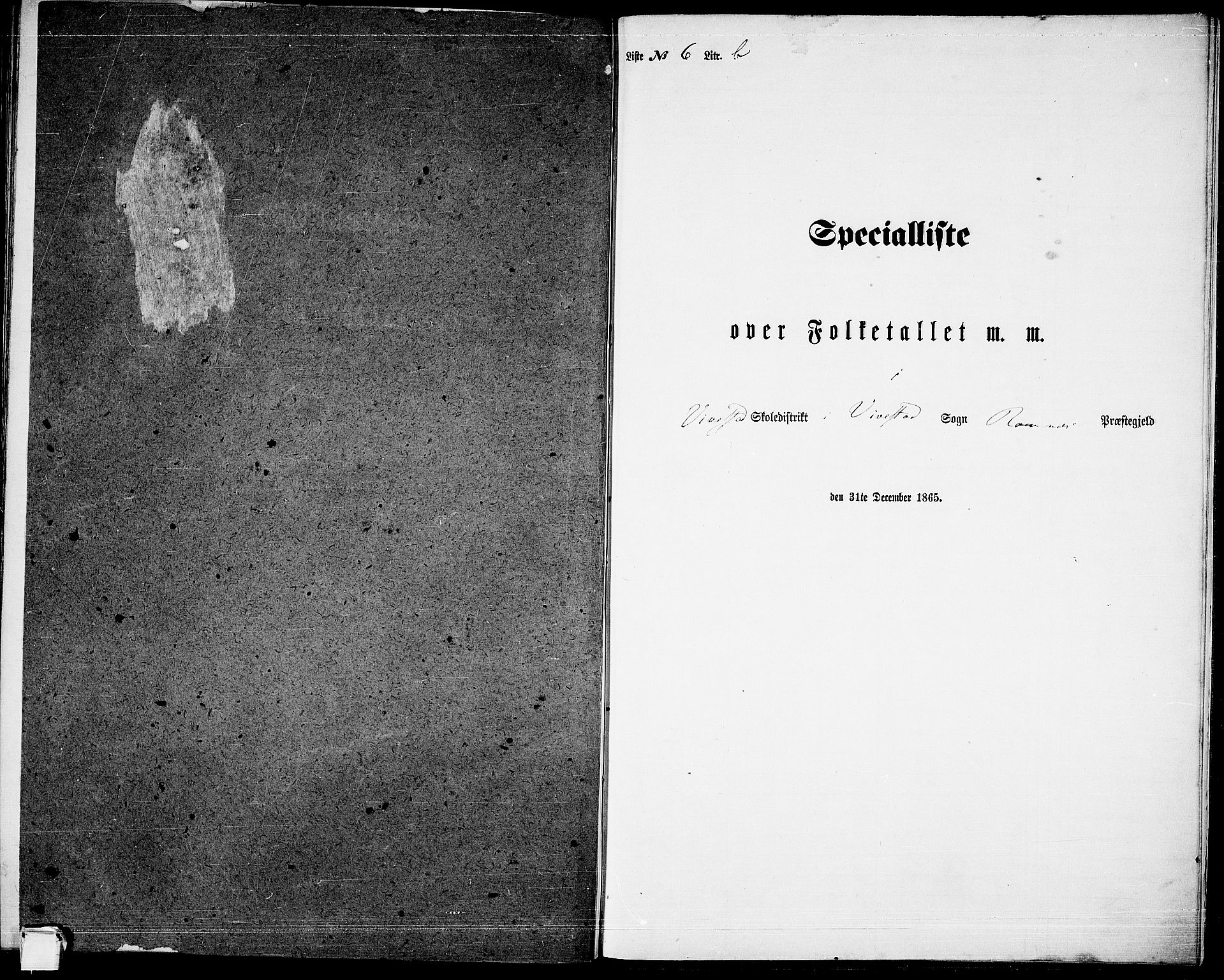 RA, Folketelling 1865 for 0718P Ramnes prestegjeld, 1865, s. 121
