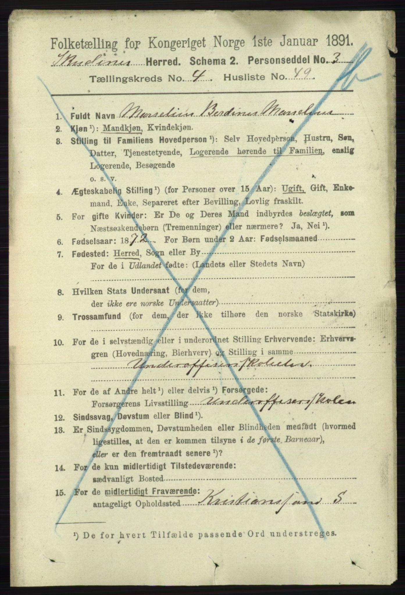 RA, Folketelling 1891 for 1150 Skudenes herred, 1891, s. 4804