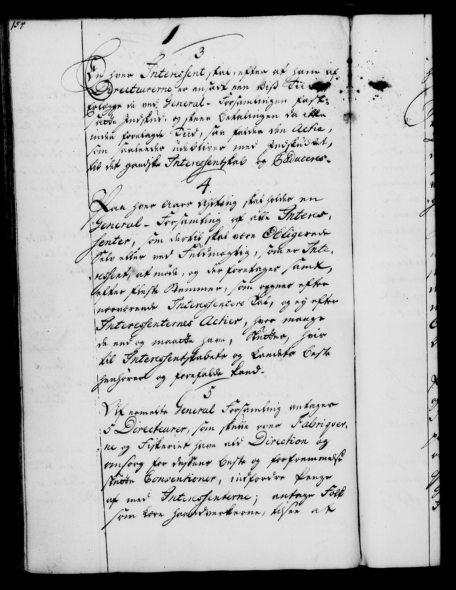 Rentekammeret, Kammerkanselliet, RA/EA-3111/G/Gg/Gga/L0006: Norsk ekspedisjonsprotokoll med register (merket RK 53.6), 1749-1759, s. 154