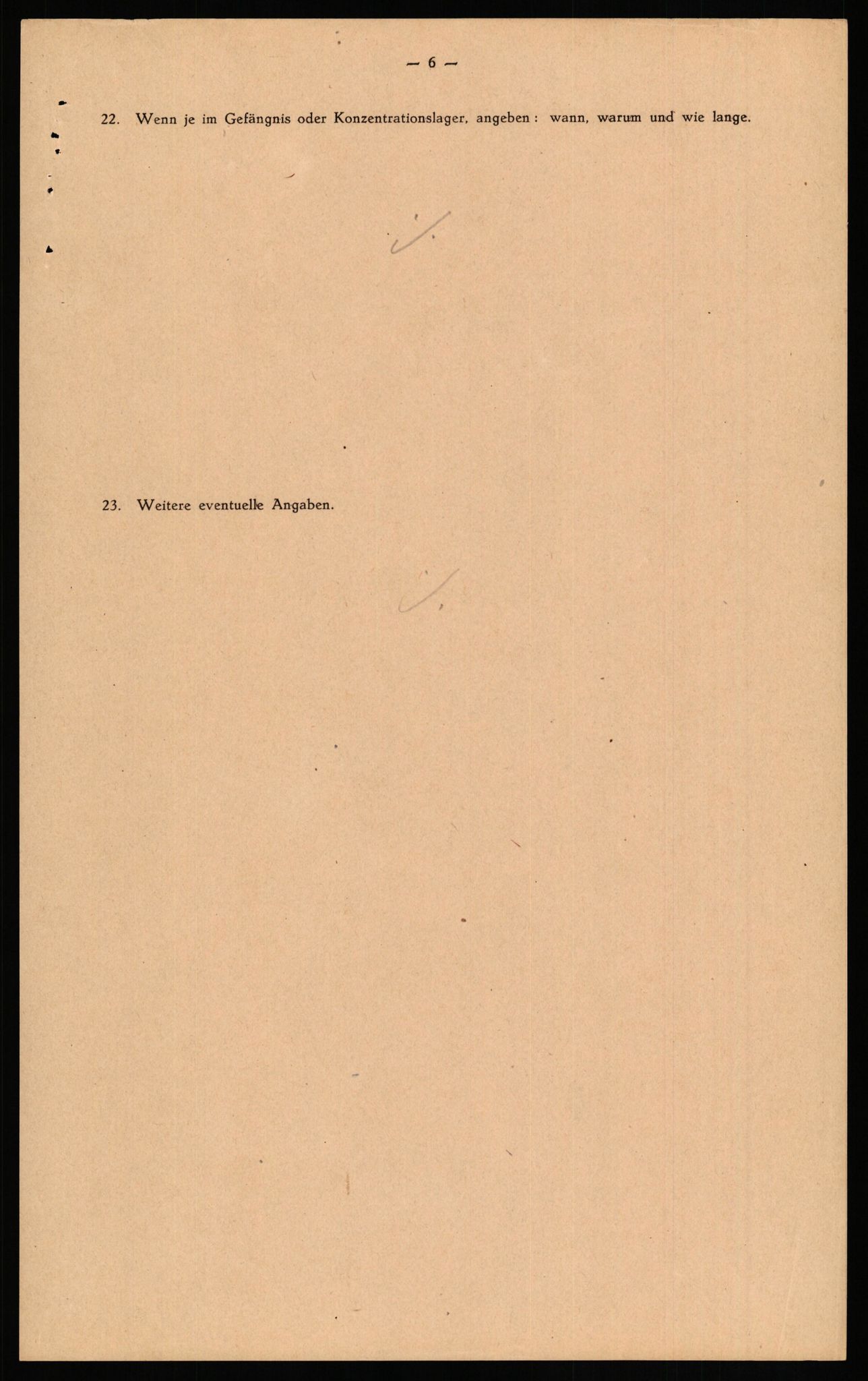 Forsvaret, Forsvarets overkommando II, AV/RA-RAFA-3915/D/Db/L0036: CI Questionaires. Tyske okkupasjonsstyrker i Norge. Tyskere., 1945-1946, s. 357