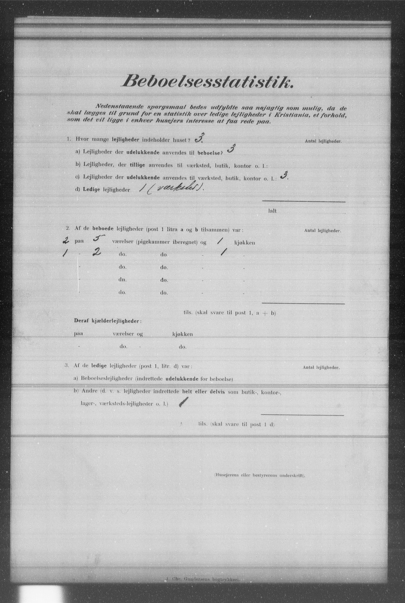 OBA, Kommunal folketelling 31.12.1902 for Kristiania kjøpstad, 1902, s. 12626