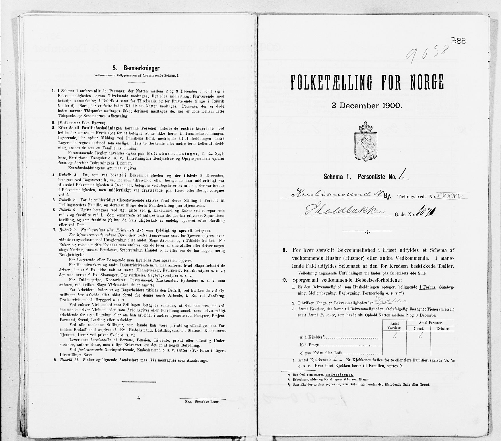 SAT, Folketelling 1900 for 1503 Kristiansund kjøpstad, 1900, s. 7700