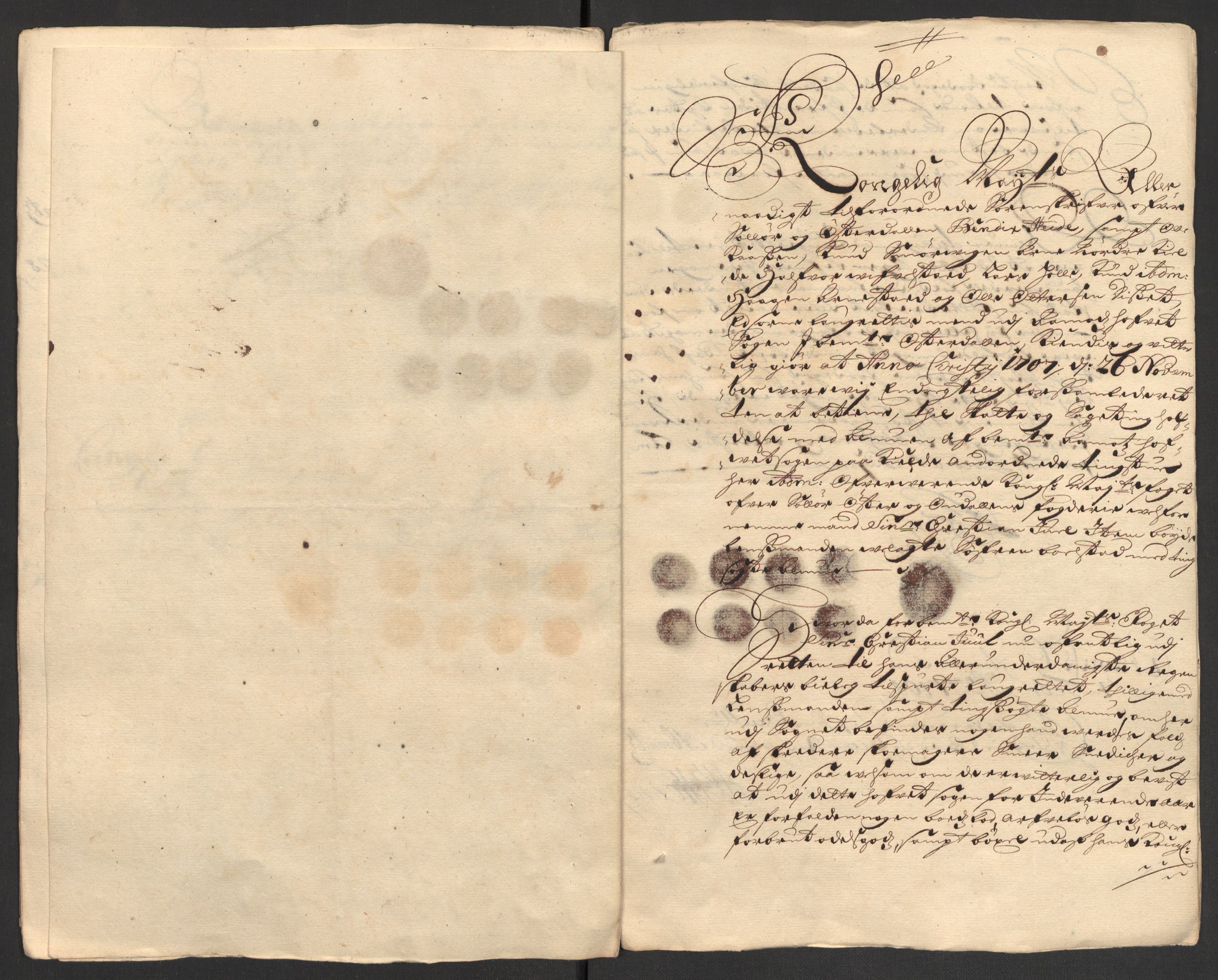 Rentekammeret inntil 1814, Reviderte regnskaper, Fogderegnskap, AV/RA-EA-4092/R13/L0844: Fogderegnskap Solør, Odal og Østerdal, 1707, s. 133
