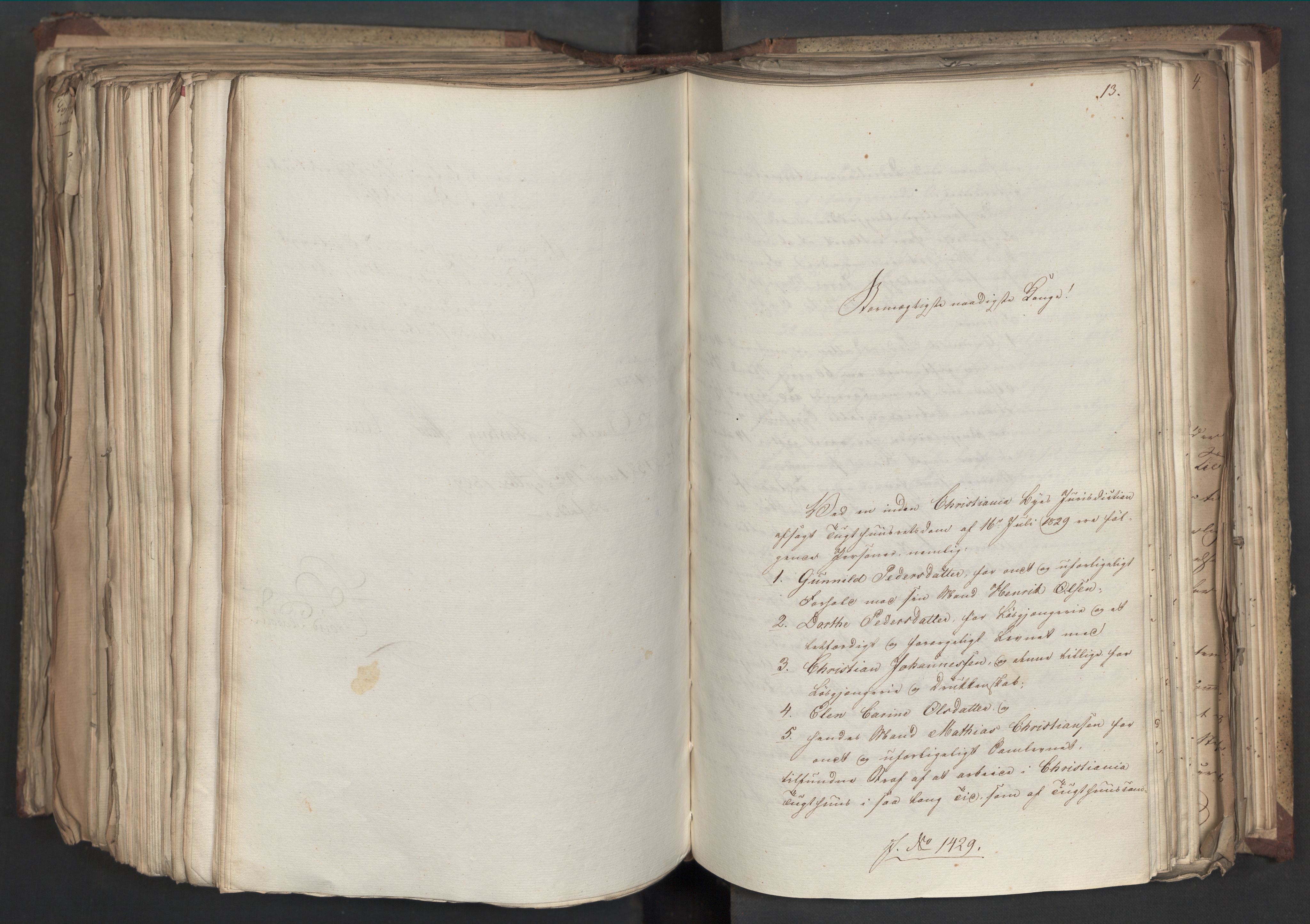 Statsrådsavdelingen i Stockholm, AV/RA-S-1003/D/Da/L0060: Regjeringsinnstillinger nr. 1276-1500, 1829, s. 567