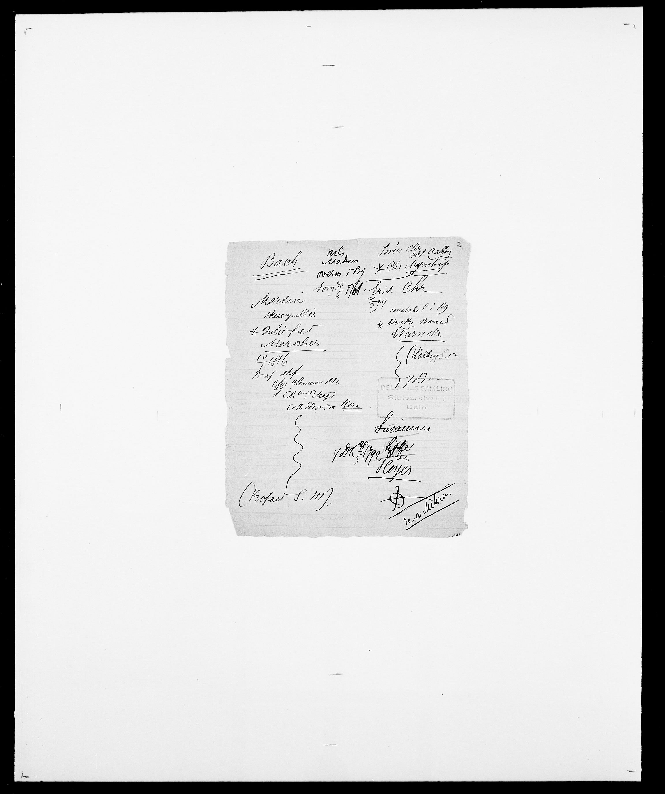 Delgobe, Charles Antoine - samling, AV/SAO-PAO-0038/D/Da/L0003: Barca - Bergen, s. 24