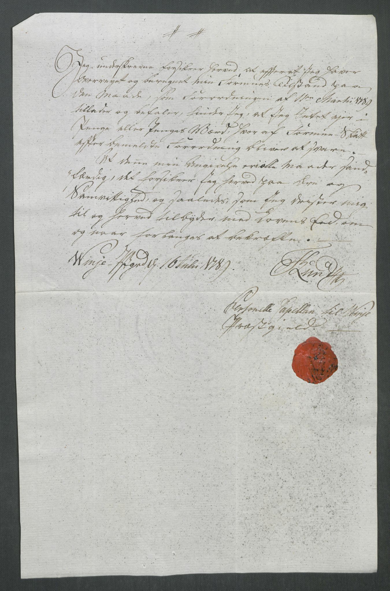 Rentekammeret inntil 1814, Reviderte regnskaper, Mindre regnskaper, AV/RA-EA-4068/Rf/Rfe/L0062: Øvre Romerike fogderi, Øvre Telemark fogderi, 1789, s. 488