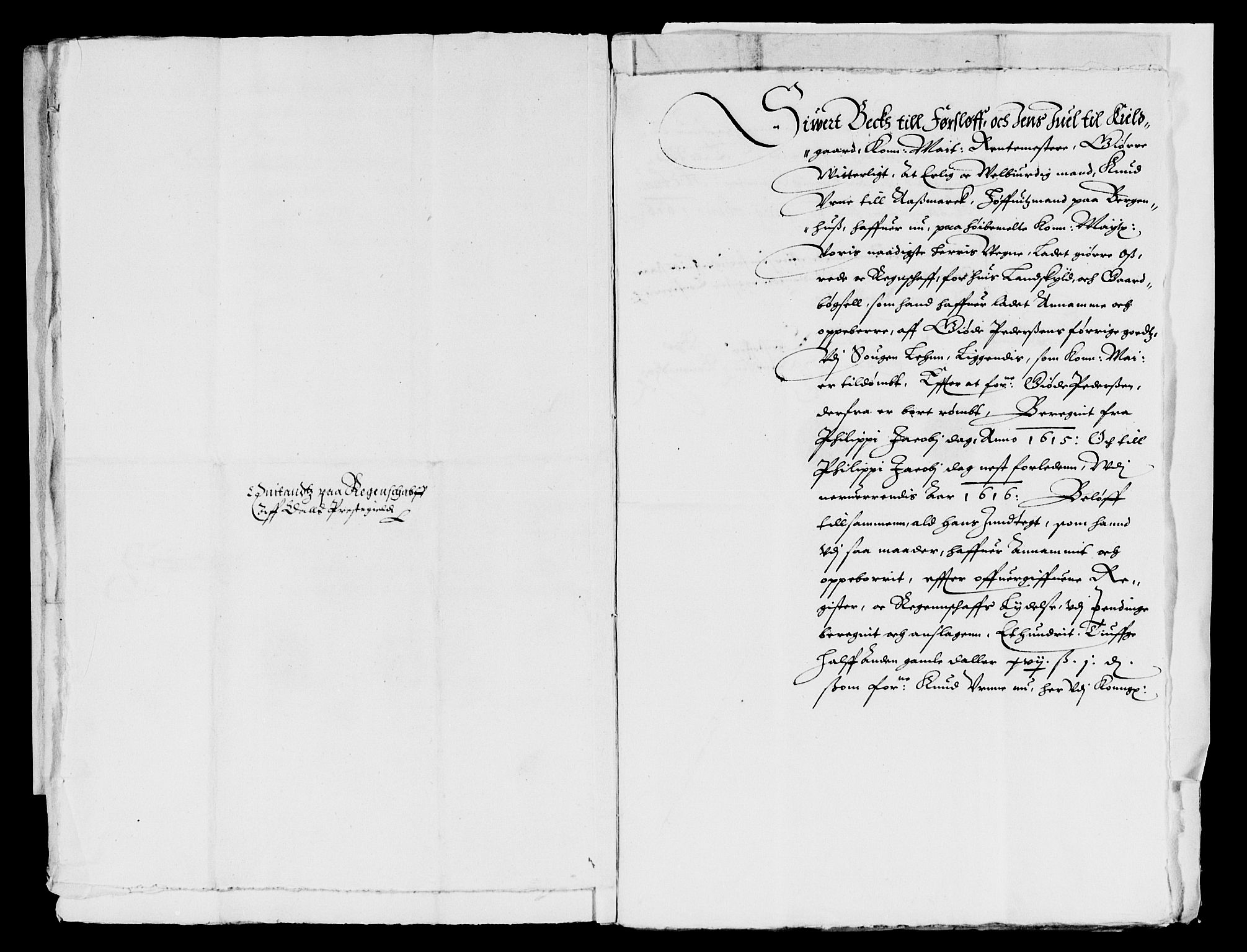 Rentekammeret inntil 1814, Reviderte regnskaper, Lensregnskaper, AV/RA-EA-5023/R/Rb/Rbt/L0028: Bergenhus len, 1615-1620