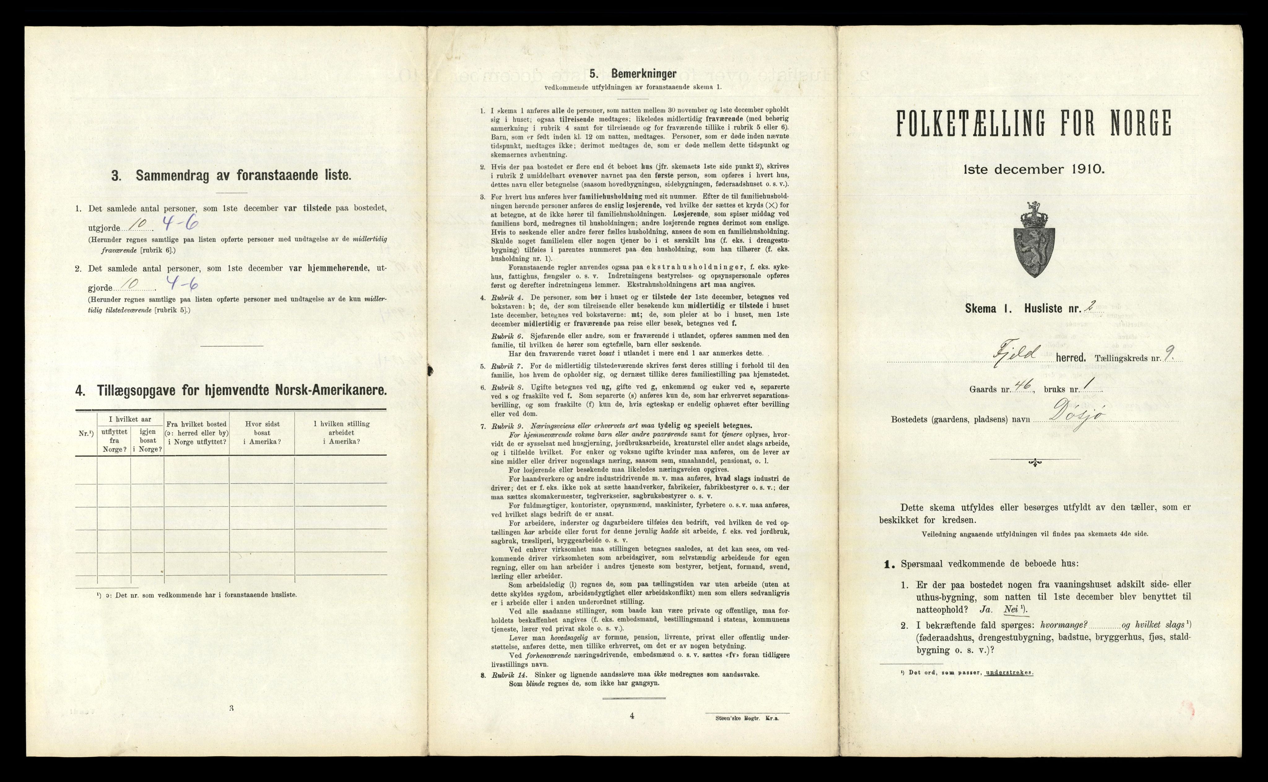 RA, Folketelling 1910 for 1246 Fjell herred, 1910, s. 981