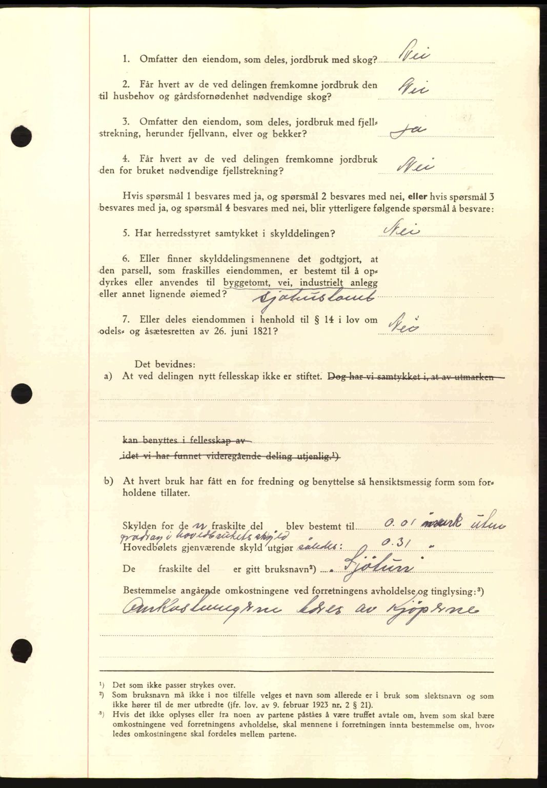 Salten sorenskriveri, AV/SAT-A-4578/1/2/2C: Pantebok nr. A14-15, 1943-1945, Dagboknr: 1037/1944