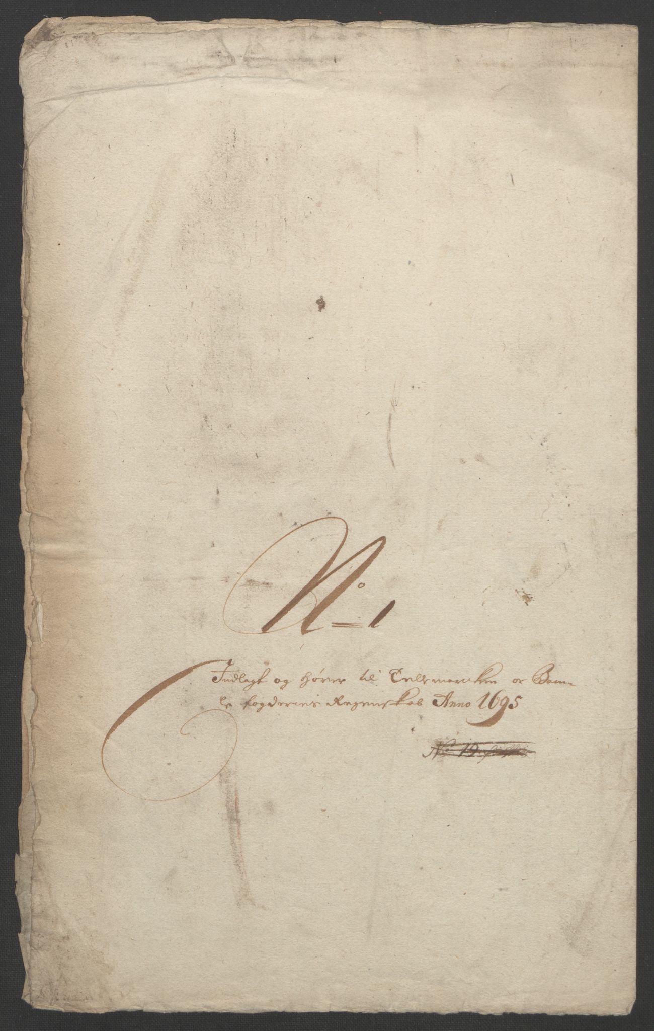 Rentekammeret inntil 1814, Reviderte regnskaper, Fogderegnskap, RA/EA-4092/R36/L2093: Fogderegnskap Øvre og Nedre Telemark og Bamble, 1695, s. 38