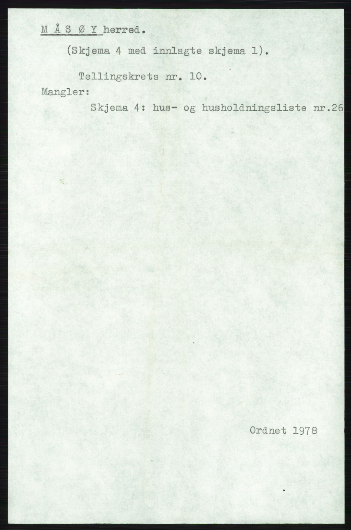 SATØ, Folketelling 1920 for 2018 Måsøy herred, 1920, s. 4711