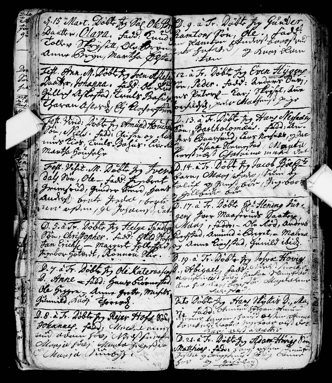 Røyken kirkebøker, SAKO/A-241/F/Fa/L0001: Ministerialbok nr. 1, 1701-1730, s. 27