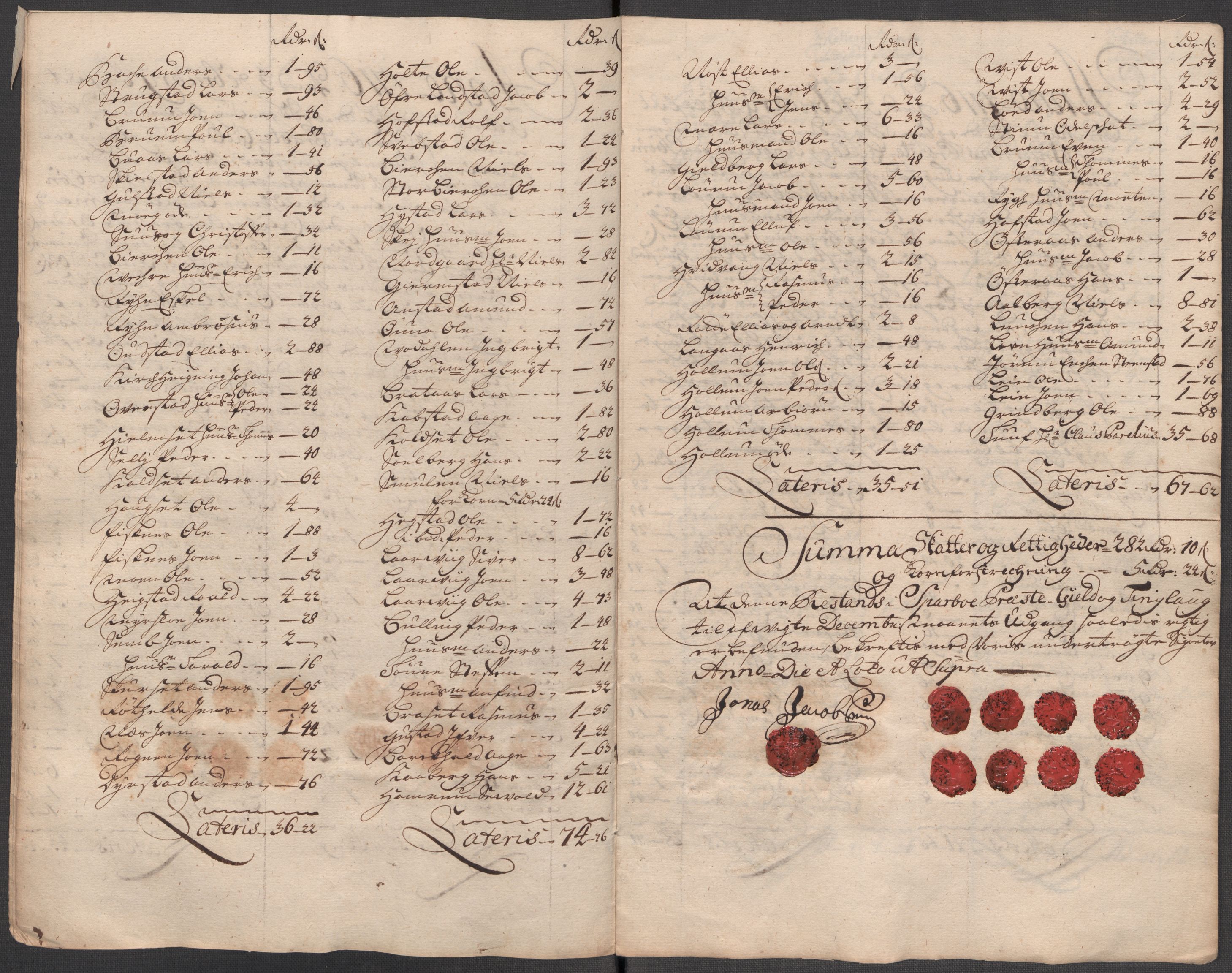 Rentekammeret inntil 1814, Reviderte regnskaper, Fogderegnskap, RA/EA-4092/R63/L4323: Fogderegnskap Inderøy, 1715, s. 384