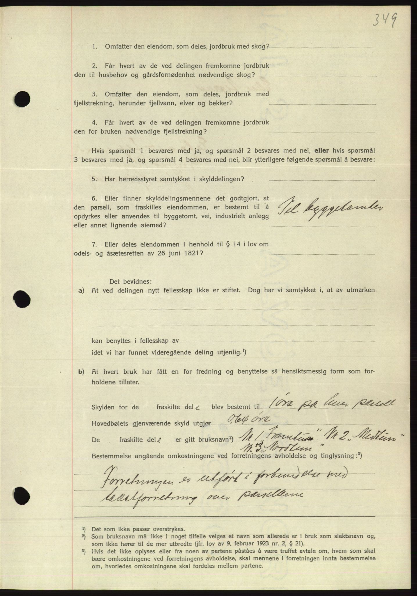 Søre Sunnmøre sorenskriveri, AV/SAT-A-4122/1/2/2C/L0063: Pantebok nr. 57, 1937-1937, Dagboknr: 989/1937