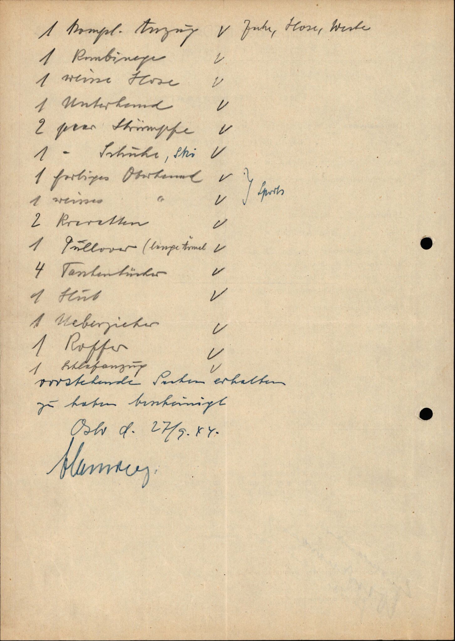 Forsvarets Overkommando. 2 kontor. Arkiv 11.4. Spredte tyske arkivsaker, AV/RA-RAFA-7031/D/Dar/Darb/L0015: Reichskommissariat - NSDAP in Norwegen, 1938-1945, s. 996