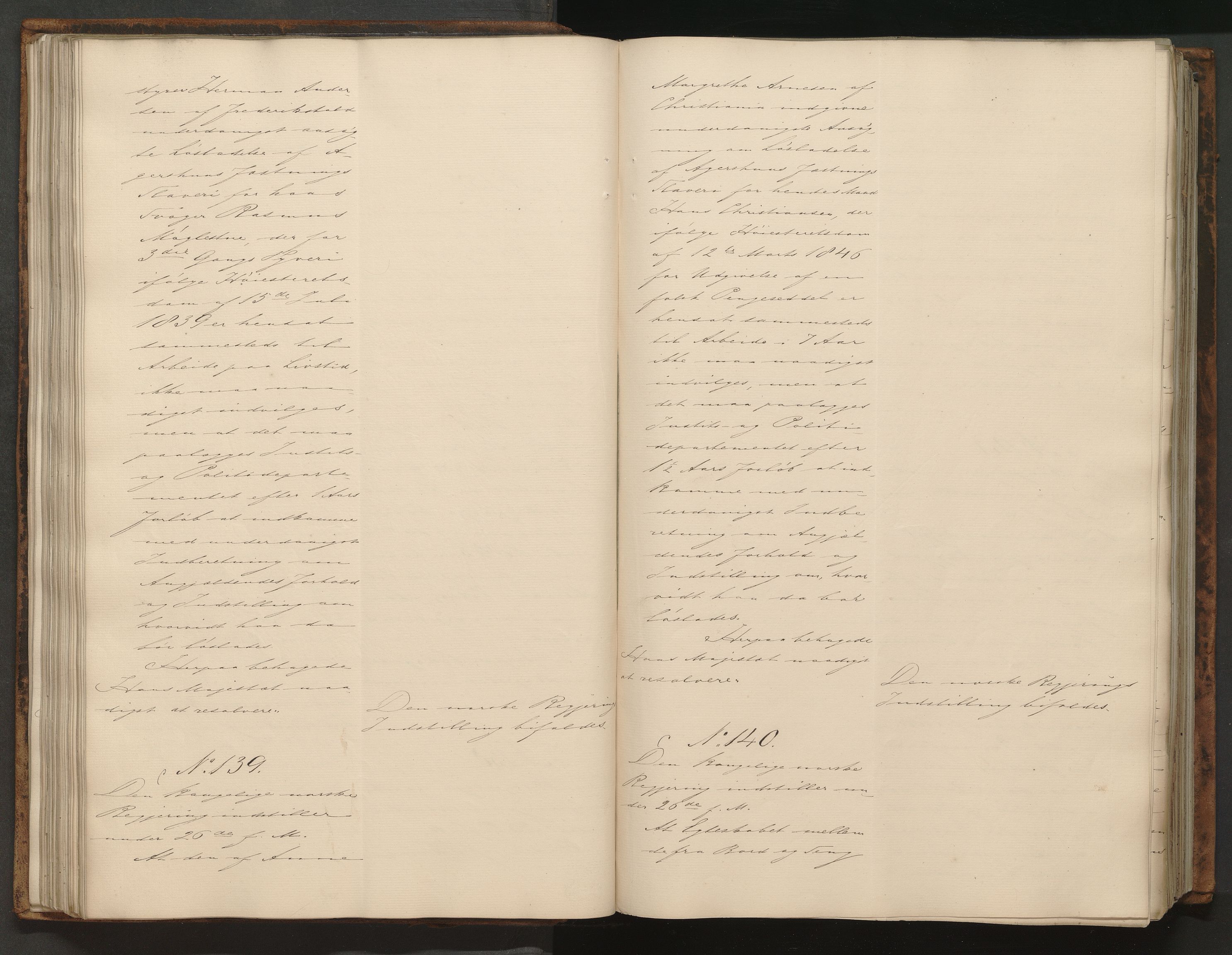 Statsrådssekretariatet, AV/RA-S-1001/A/Ab/L0071: Kgl. res. nr. 1-632, 1. halvår, 1850