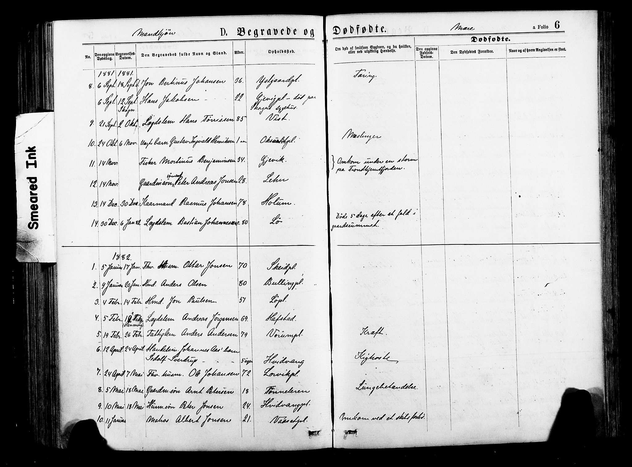 Ministerialprotokoller, klokkerbøker og fødselsregistre - Nord-Trøndelag, SAT/A-1458/735/L0348: Ministerialbok nr. 735A09 /1, 1873-1883, s. 6