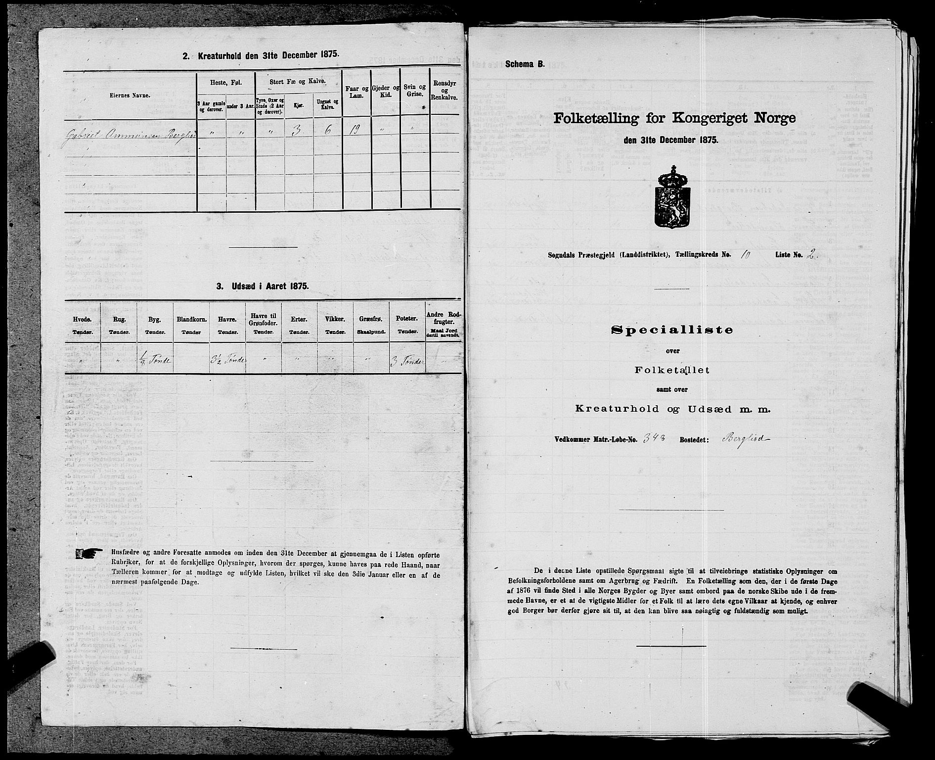 SAST, Folketelling 1875 for 1111L Sokndal prestegjeld, Sokndal landsokn, 1875, s. 935