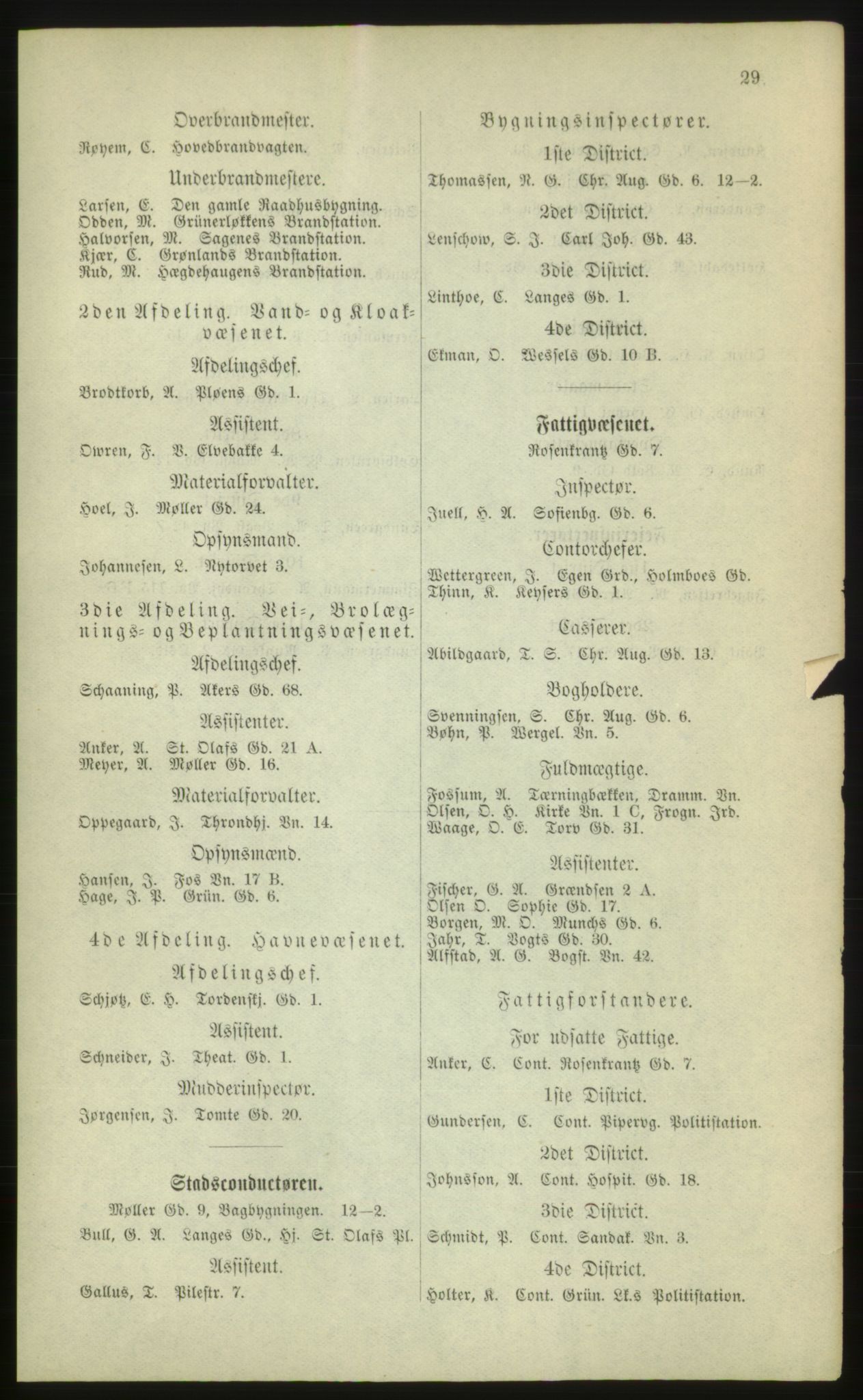 Kristiania/Oslo adressebok, PUBL/-, 1880, s. 29
