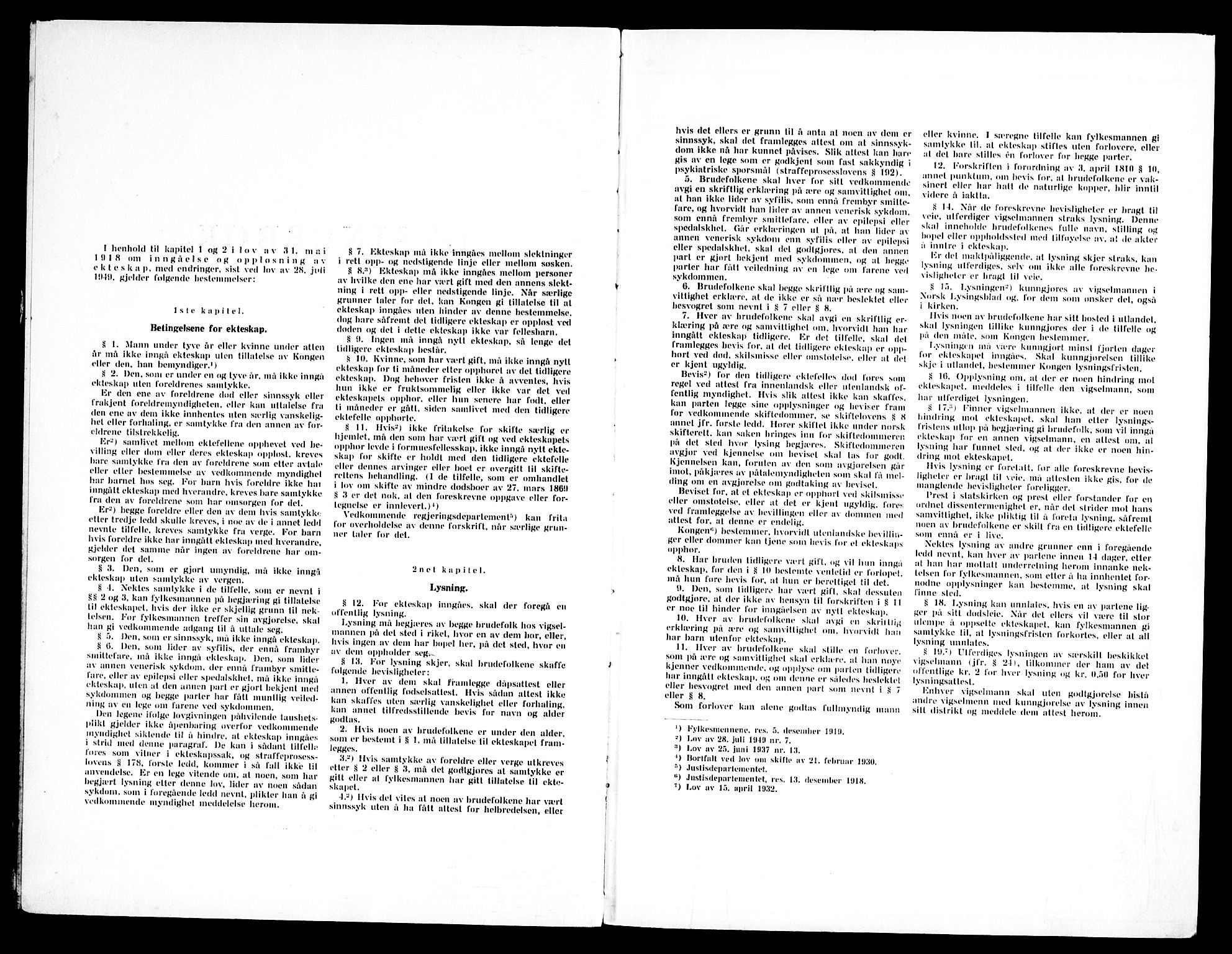 Torshov prestekontor Kirkebøker, AV/SAO-A-10238a/H/Ha/L0005: Lysningsprotokoll nr. 5, 1951-1955