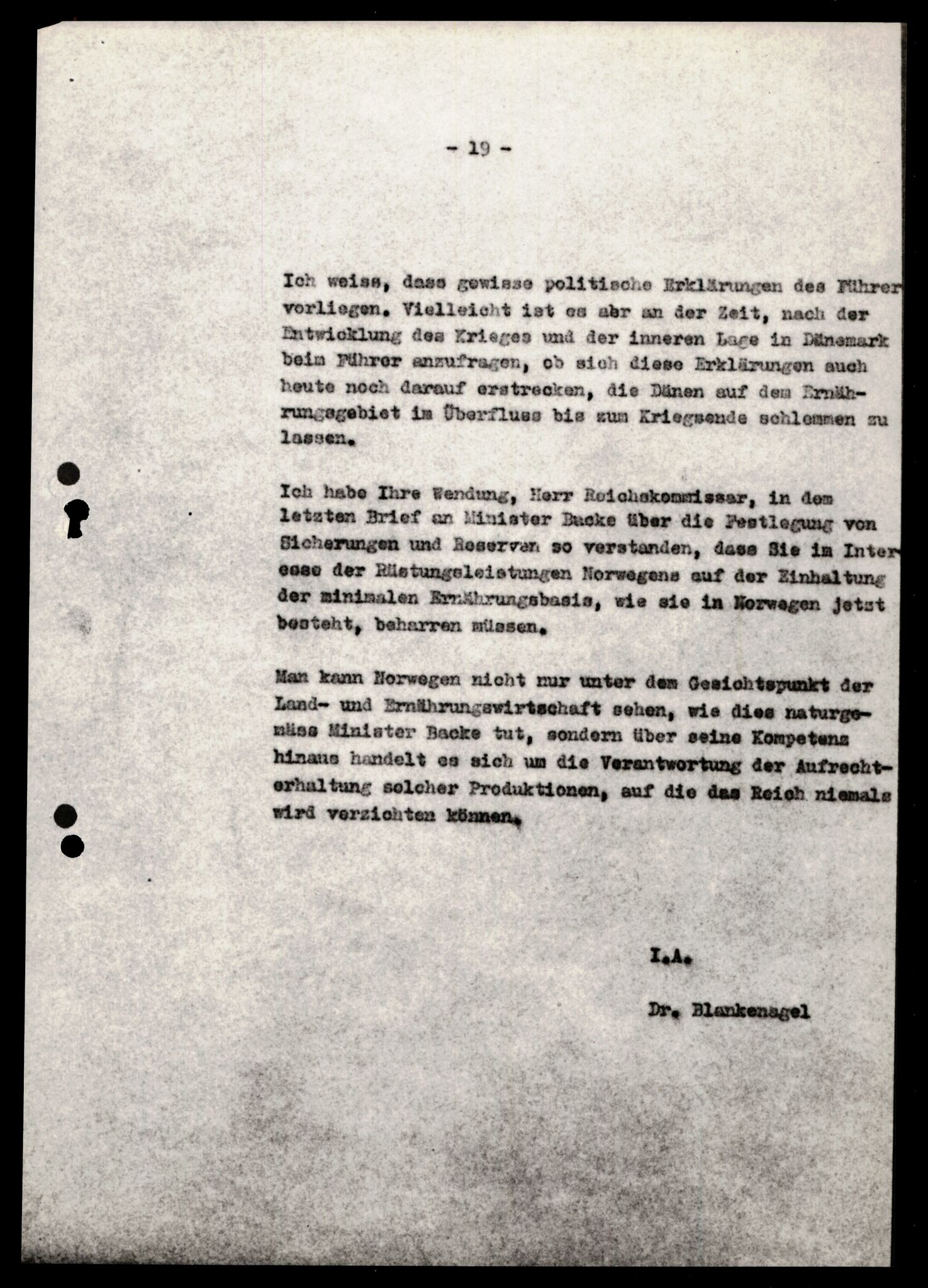 Forsvarets Overkommando. 2 kontor. Arkiv 11.4. Spredte tyske arkivsaker, AV/RA-RAFA-7031/D/Dar/Darb/L0002: Reichskommissariat, 1940-1945, s. 1269