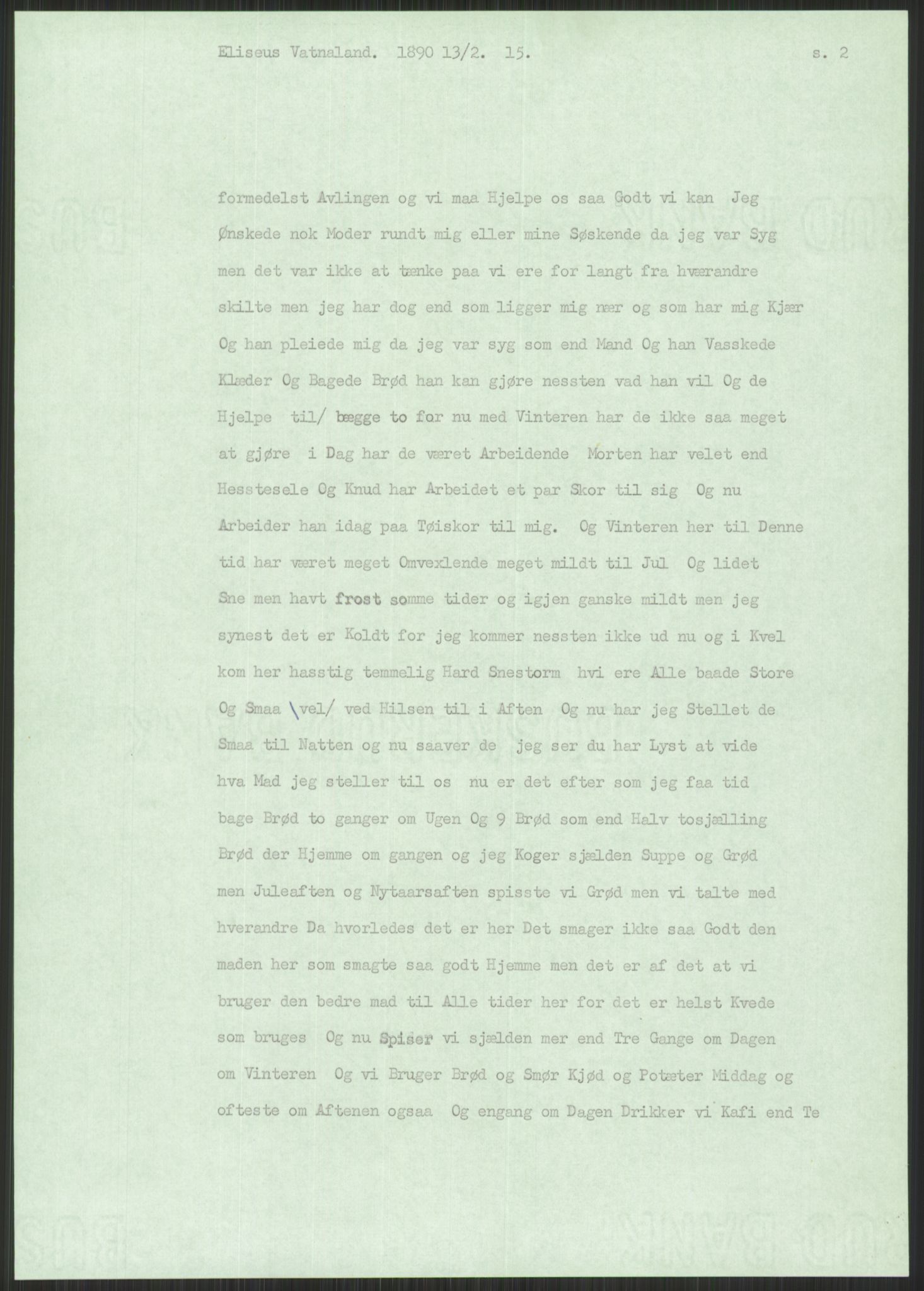 Samlinger til kildeutgivelse, Amerikabrevene, RA/EA-4057/F/L0030: Innlån fra Rogaland: Vatnaland - Øverland, 1838-1914, s. 239