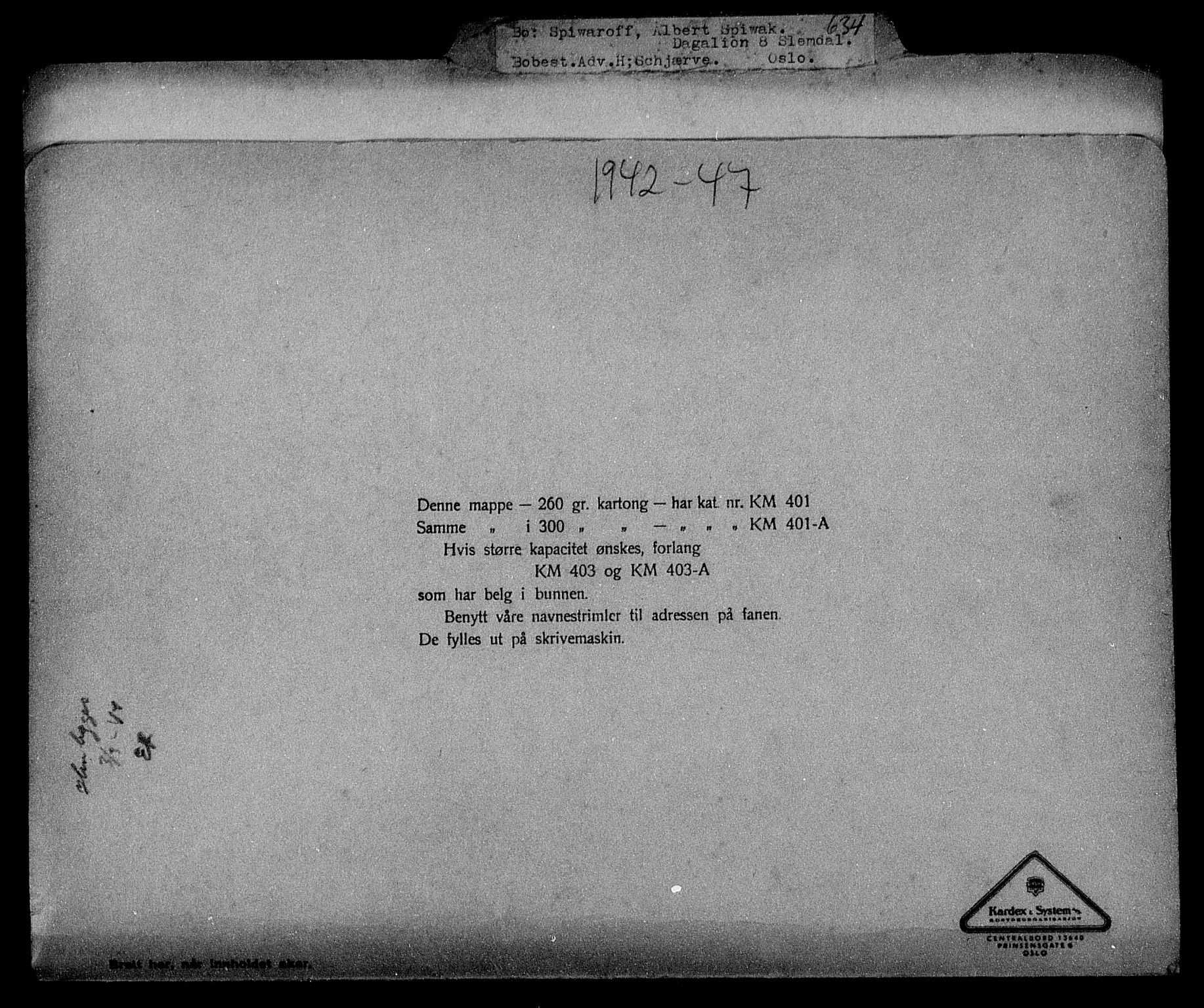 Justisdepartementet, Tilbakeføringskontoret for inndratte formuer, RA/S-1564/H/Hc/Hcc/L0982: --, 1945-1947, s. 175