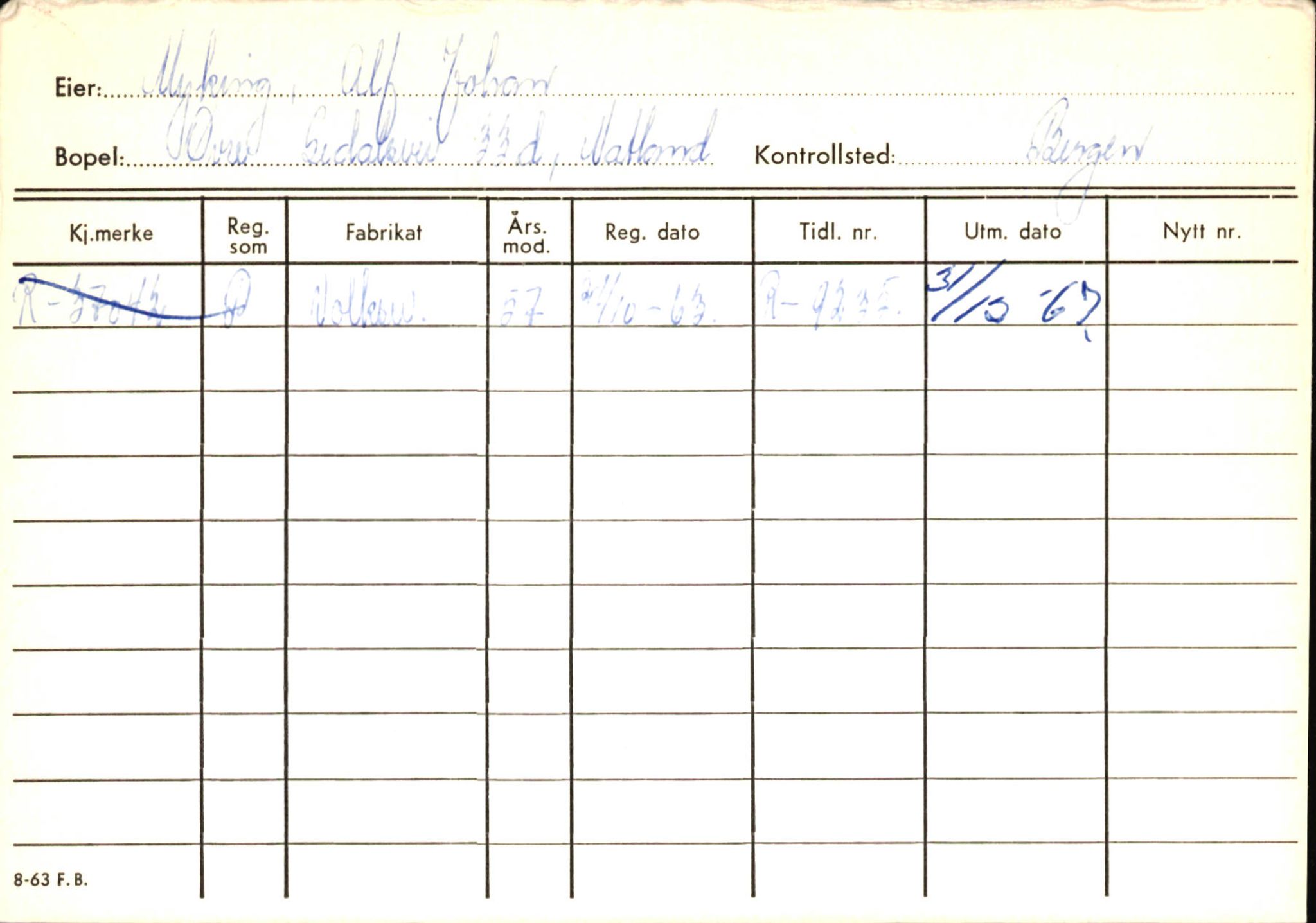 Statens vegvesen, Hordaland vegkontor, AV/SAB-A-5201/2/Ha/L0038: R-eierkort M-N, 1920-1971, s. 2