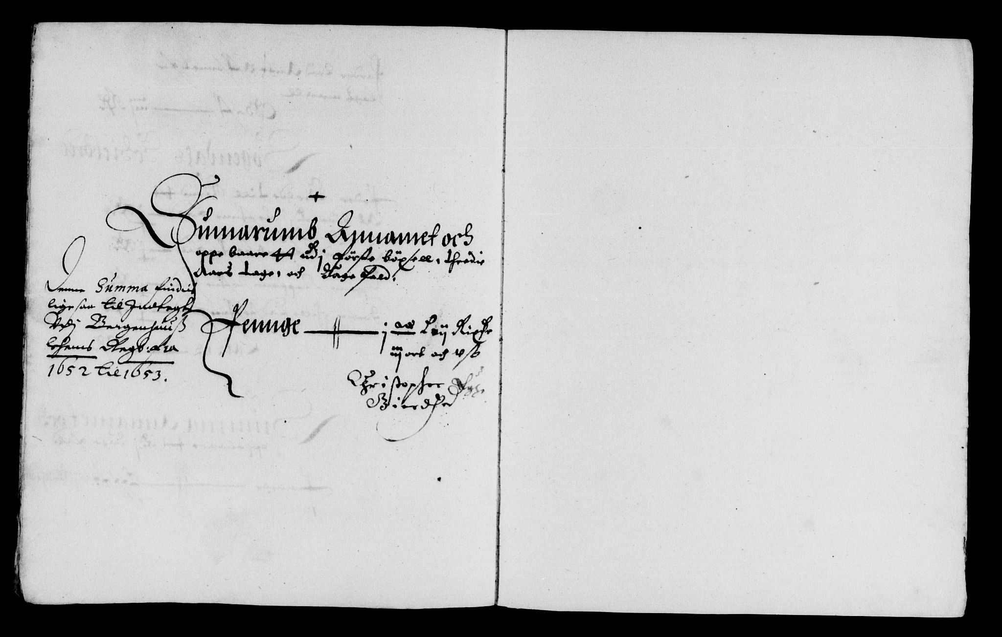 Rentekammeret inntil 1814, Reviderte regnskaper, Lensregnskaper, AV/RA-EA-5023/R/Rb/Rbt/L0122: Bergenhus len, 1652-1653