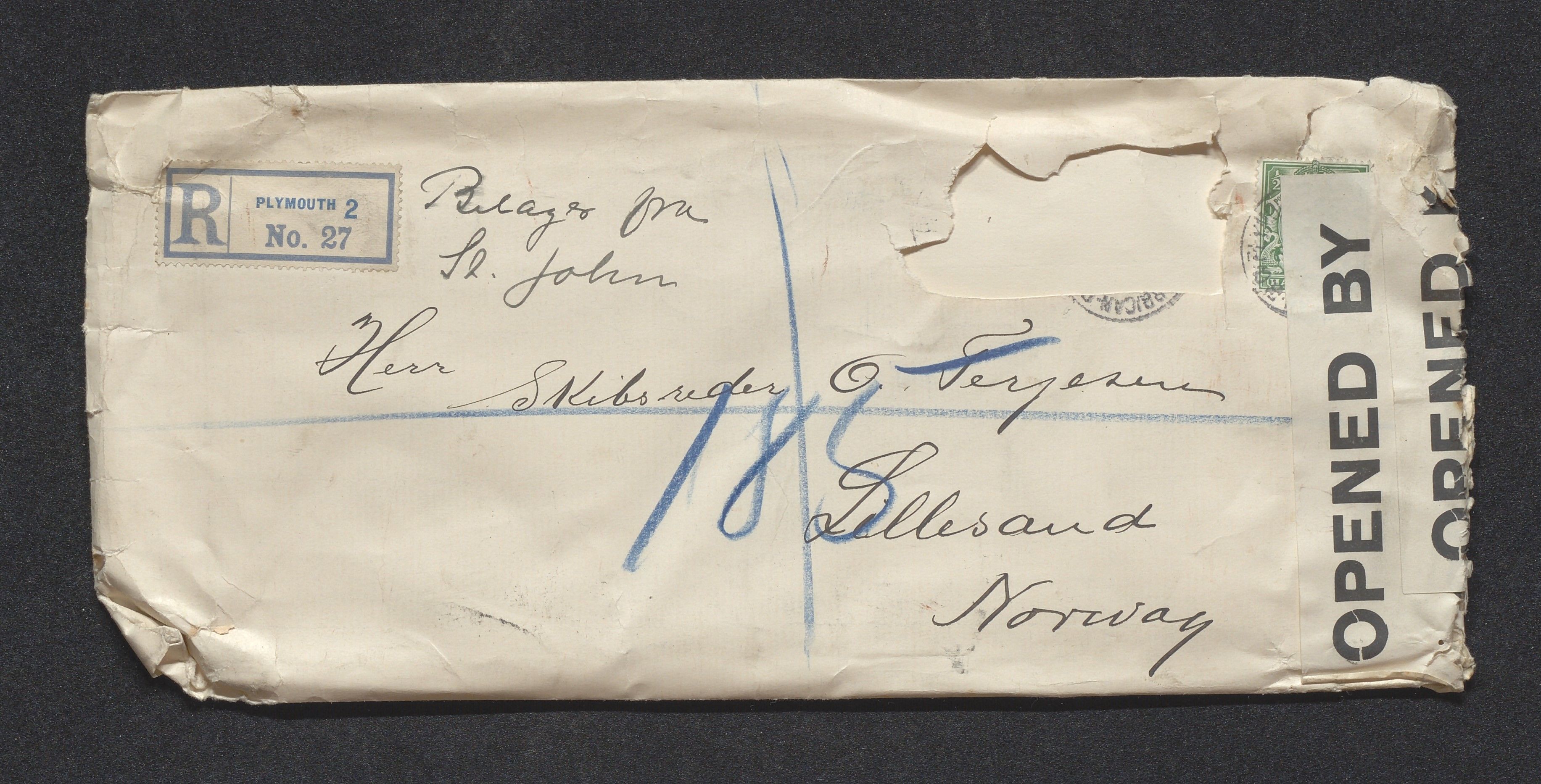 O. Terjesens rederi, AAKS/PA-2525/R/R02/L0003: Regnskapsbilag, 1904-1915